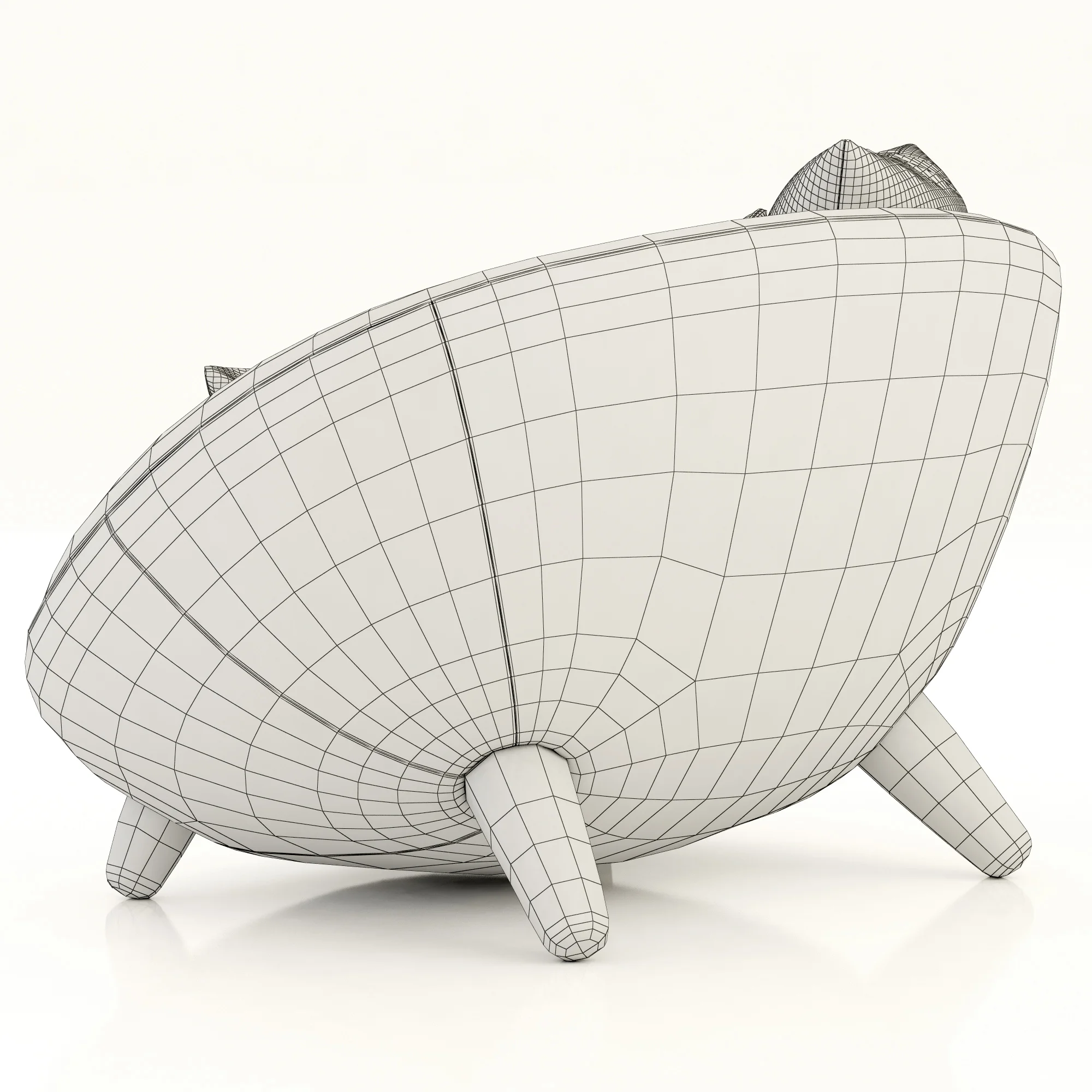 Moooi Love Sofa — 3D model preview 9