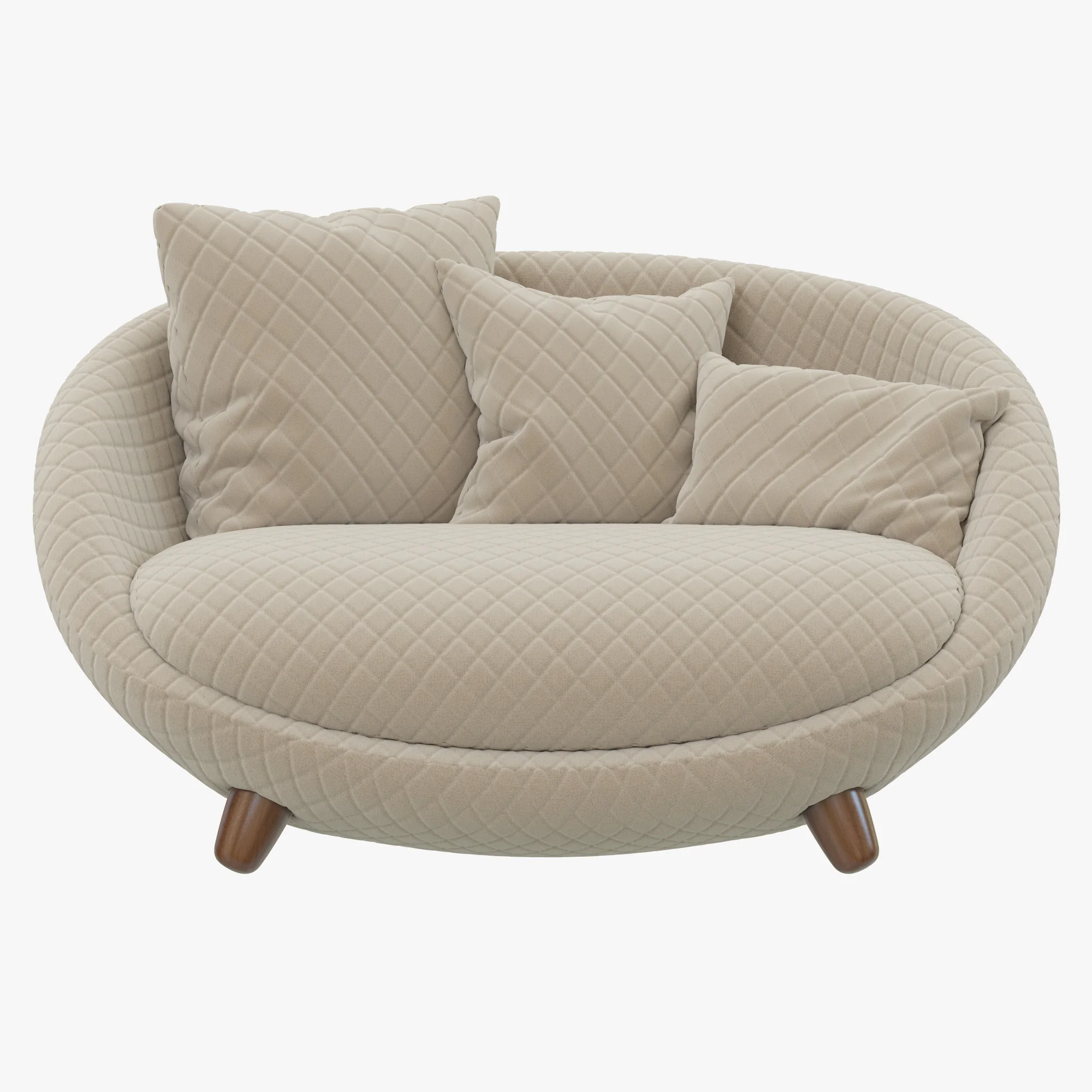 Moooi Love Sofa — 3D model preview 11