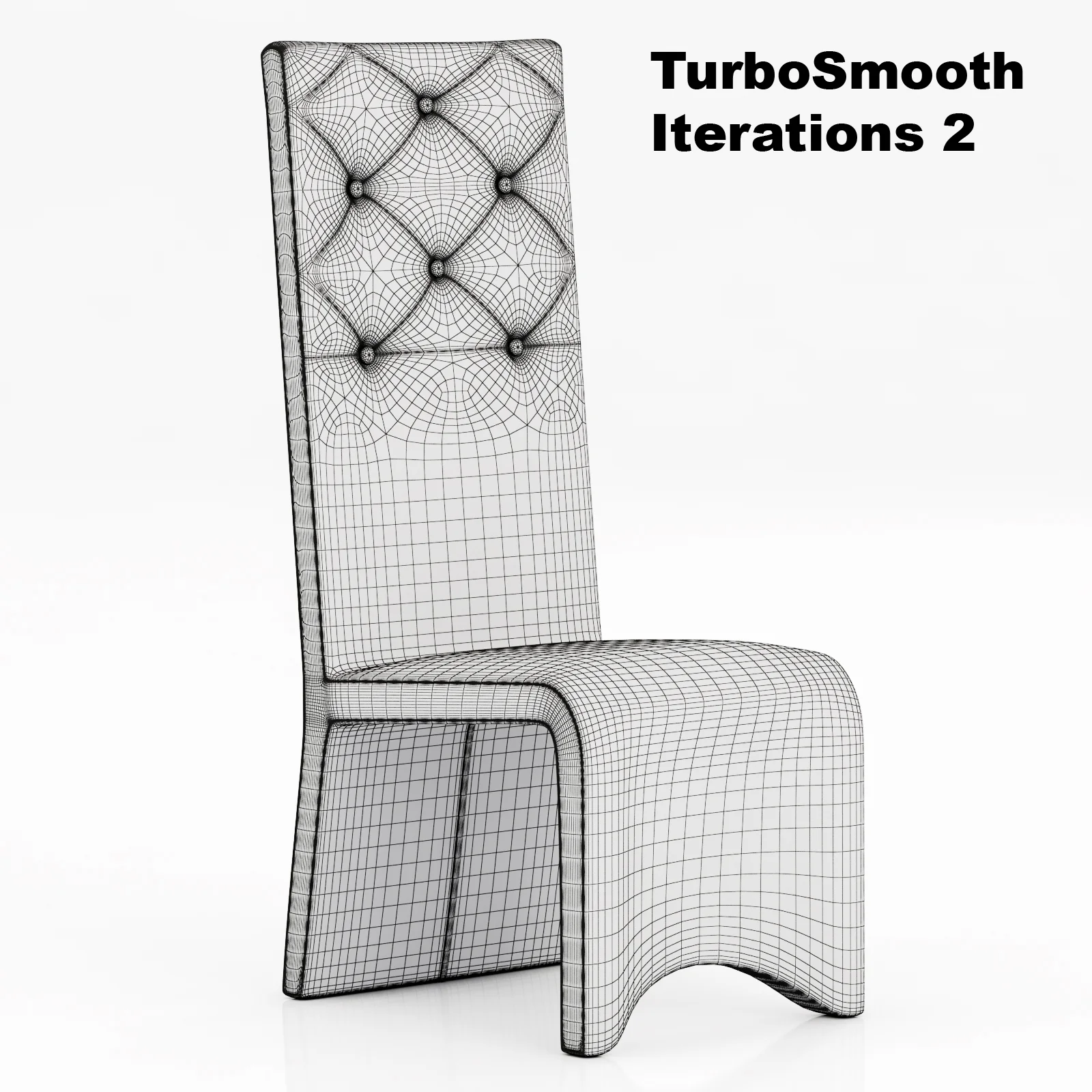 Costantini Pietro CHANDELIER Chair — 3D model preview 5
