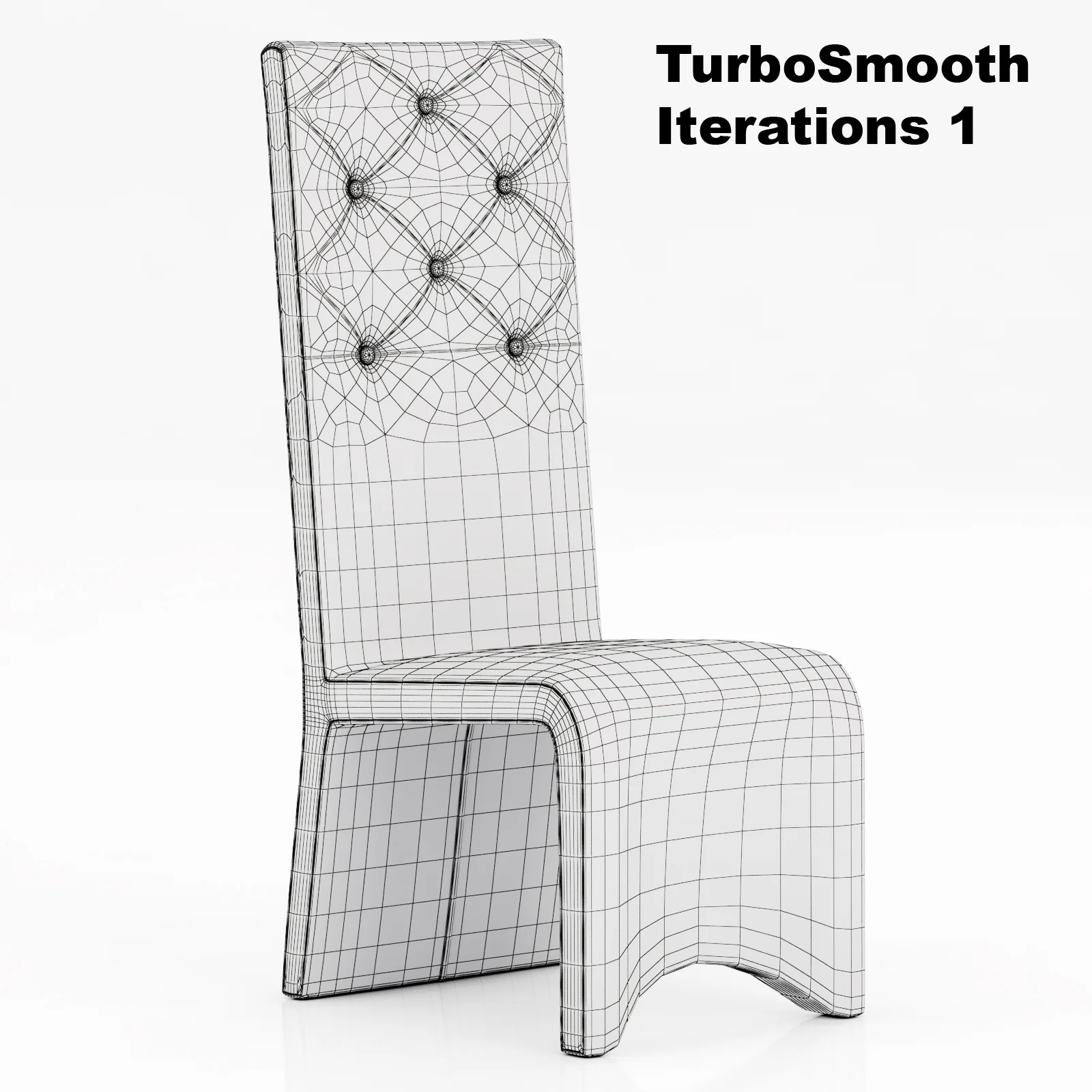 Costantini Pietro CHANDELIER Chair — 3D model preview 7