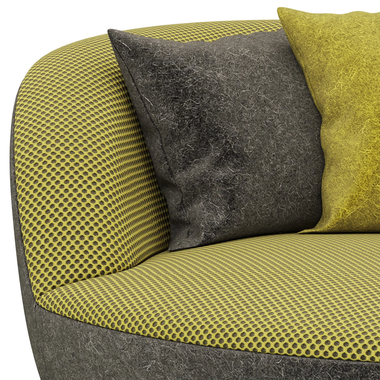 Roche Bobois EDITO CORNER MERIDIENNE MAXI RIGHT, 3D model preview 5