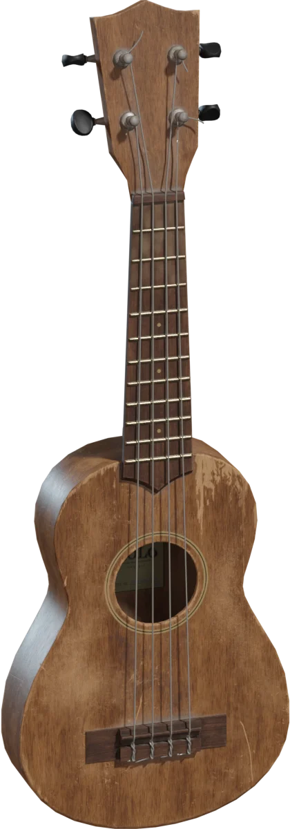 Vintage Wooden Ukulele