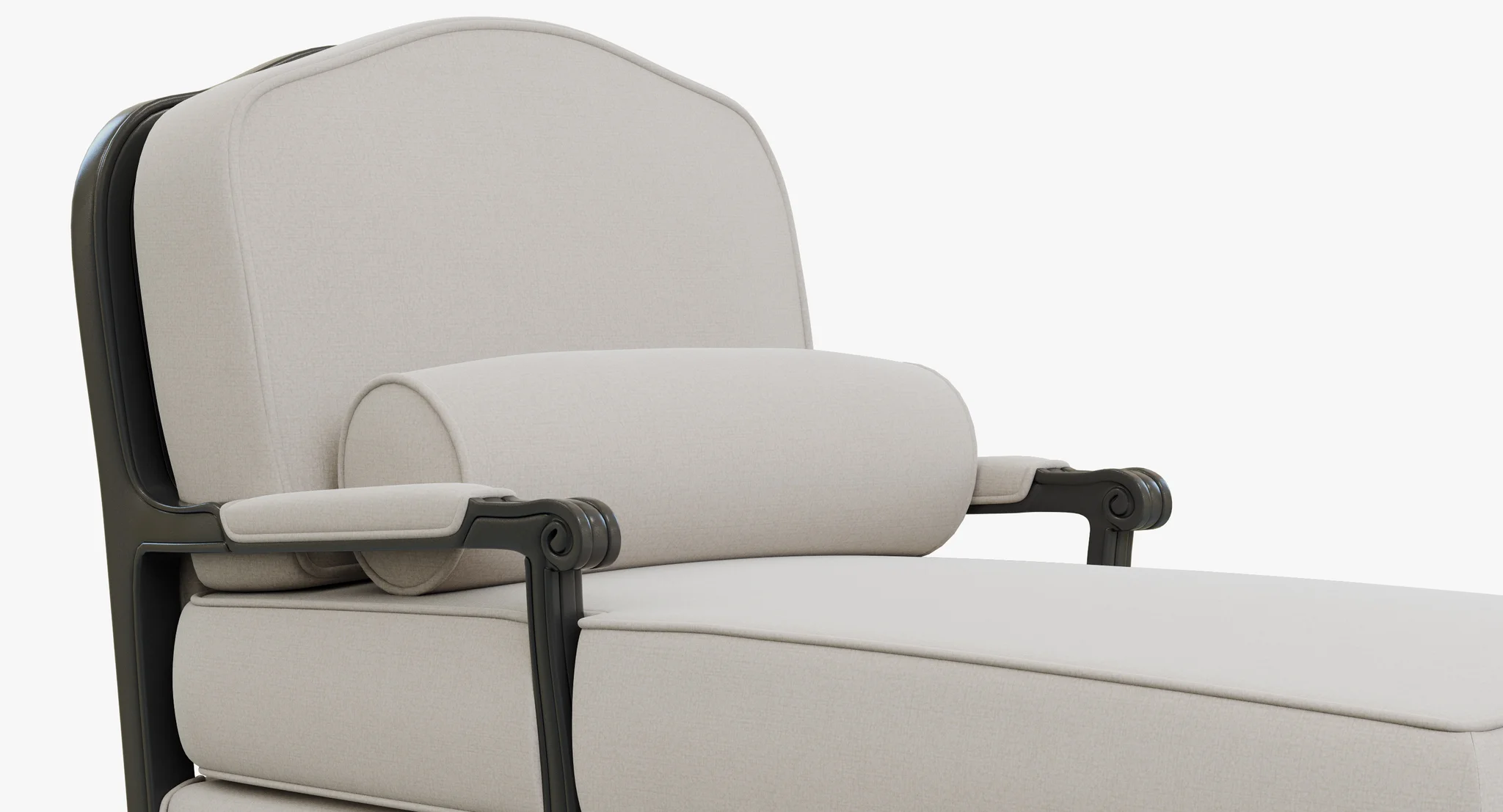 Restoration Hardware Toulouse Chaise — 3D model preview 5