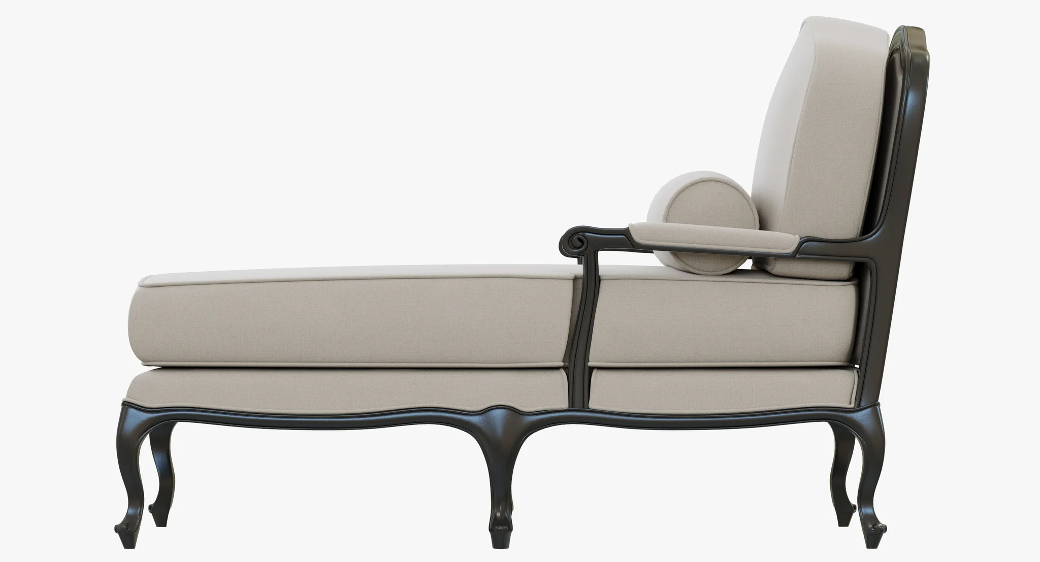 Restoration Hardware Toulouse Chaise — 3D model preview 6