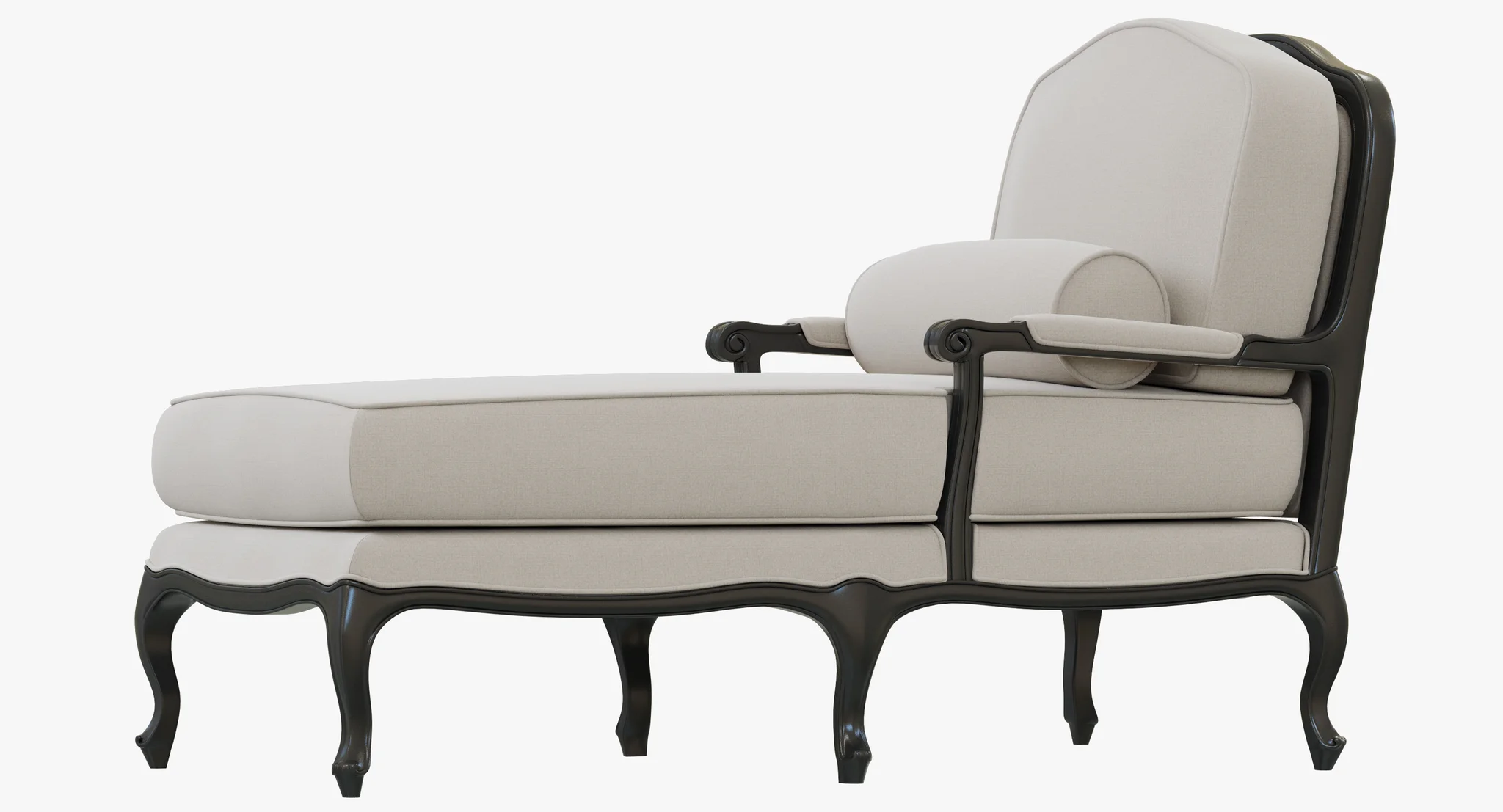 Restoration Hardware Toulouse Chaise — 3D model preview 7