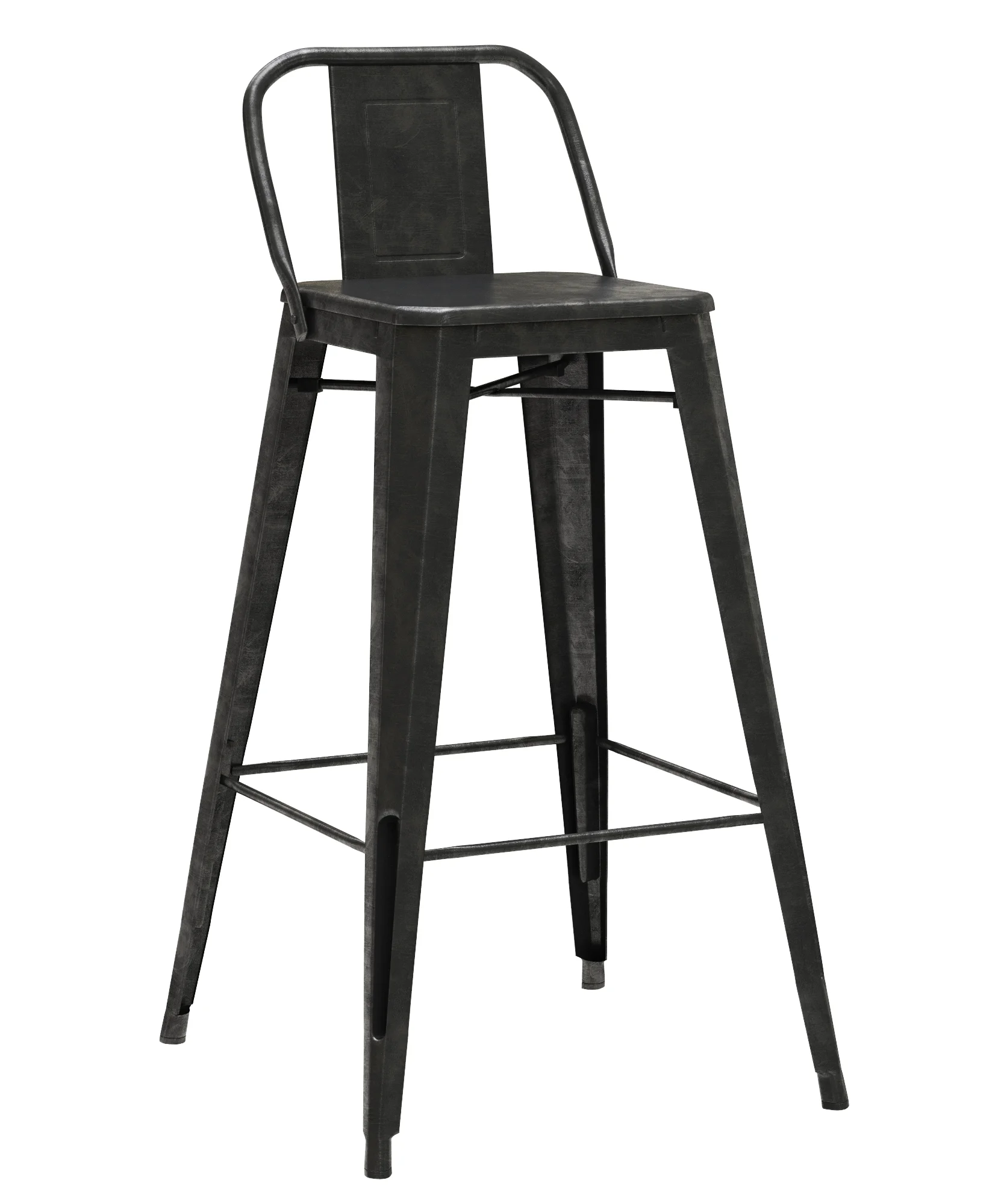 Deephouse TOLIX Barstool — 3D model preview 1