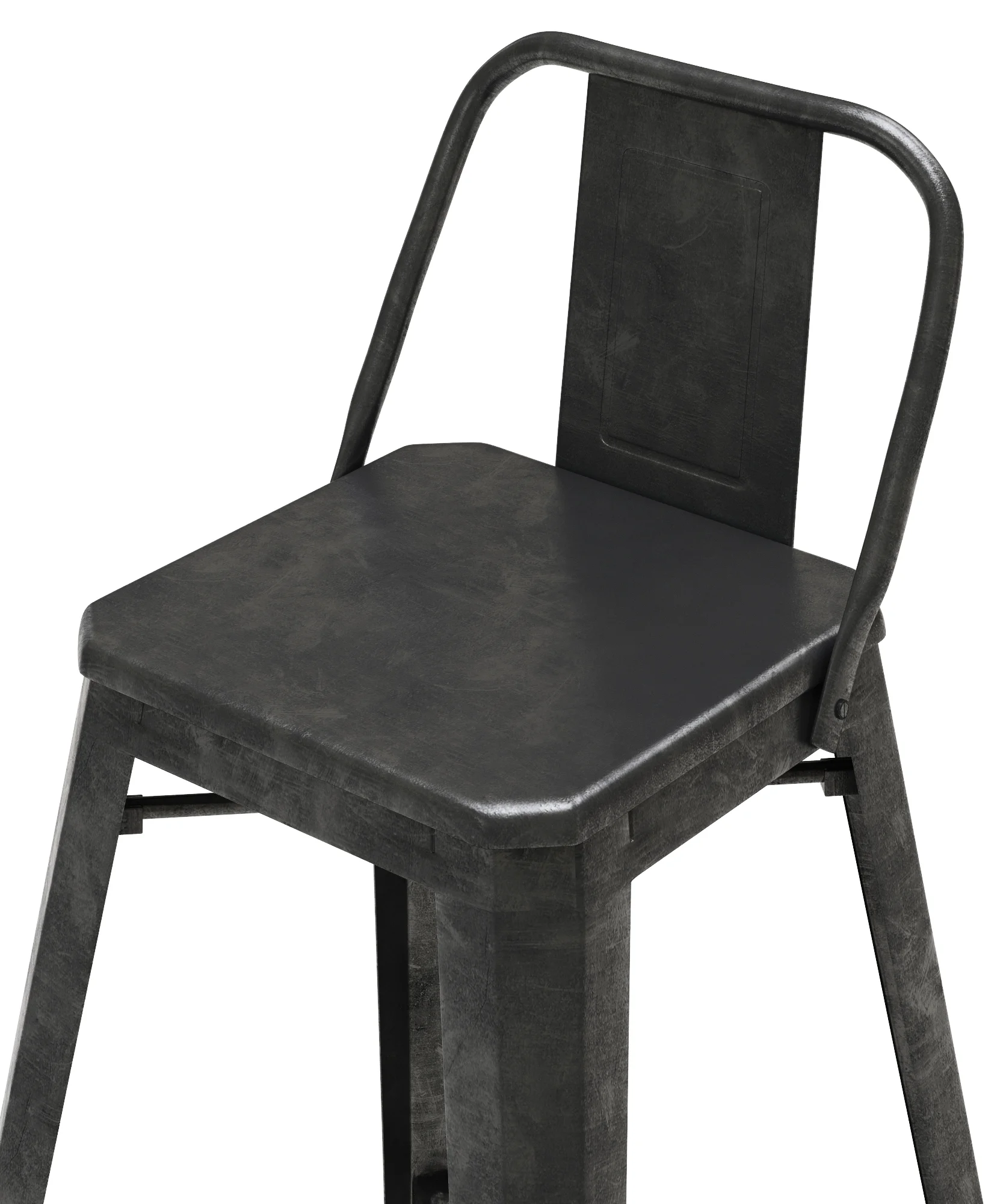 Deephouse TOLIX Barstool — 3D model preview 4