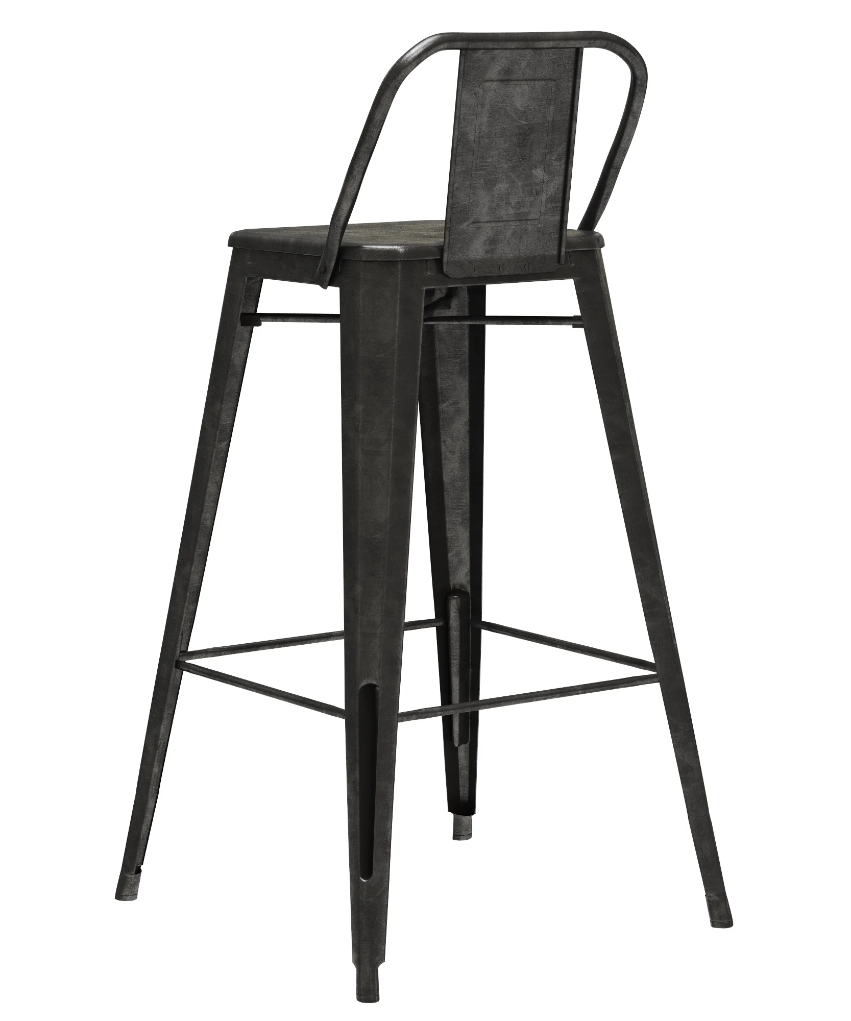 Deephouse TOLIX Barstool — 3D model preview 5