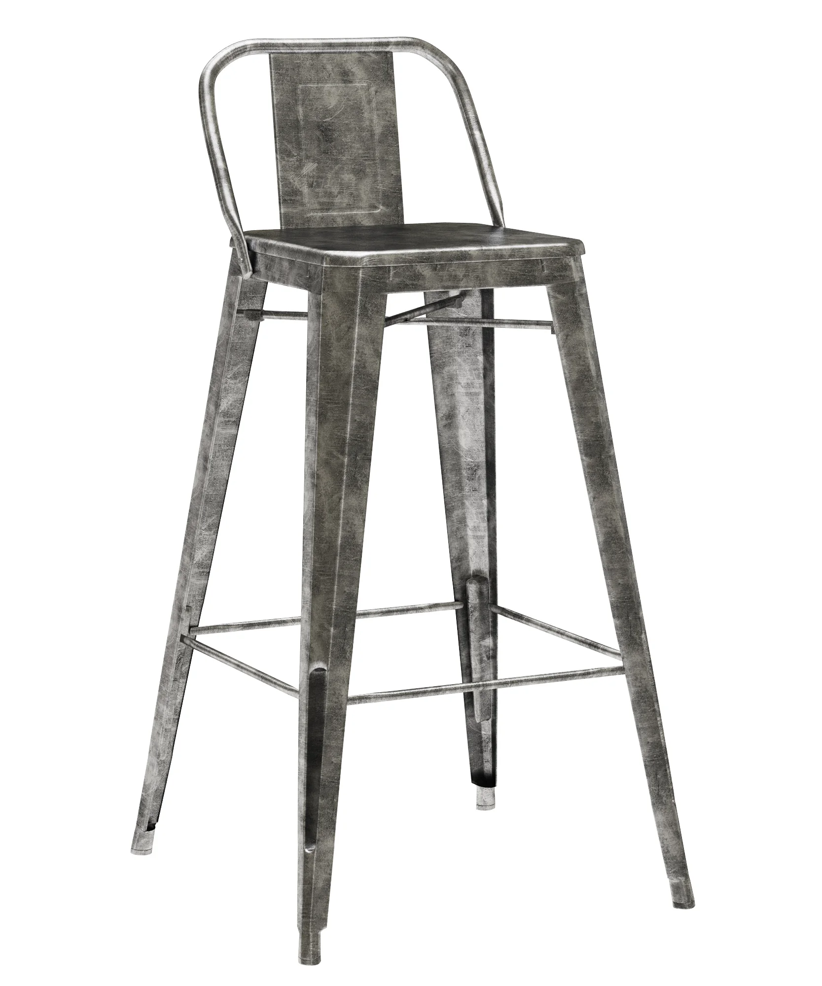 Deephouse TOLIX Barstool — 3D model preview 12