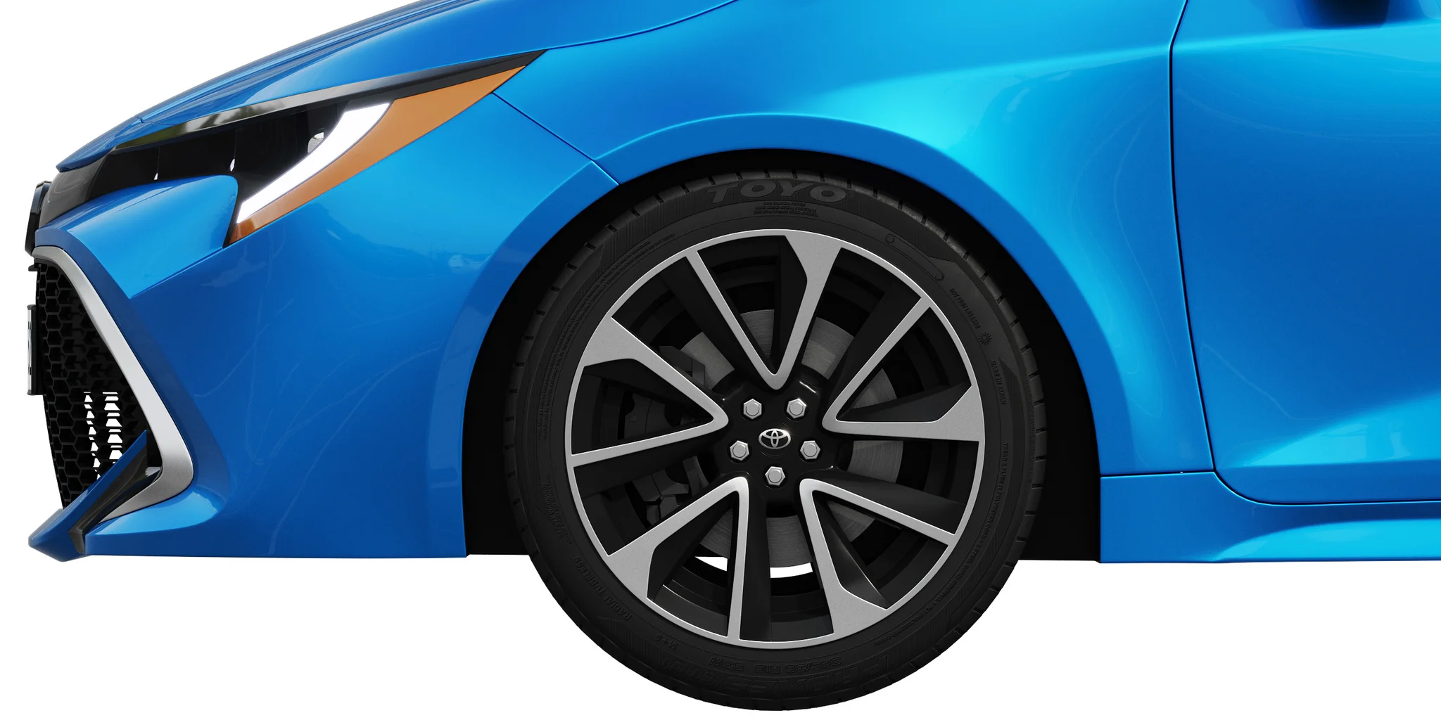Toyota Corolla Hatchback, 3D model preview 1