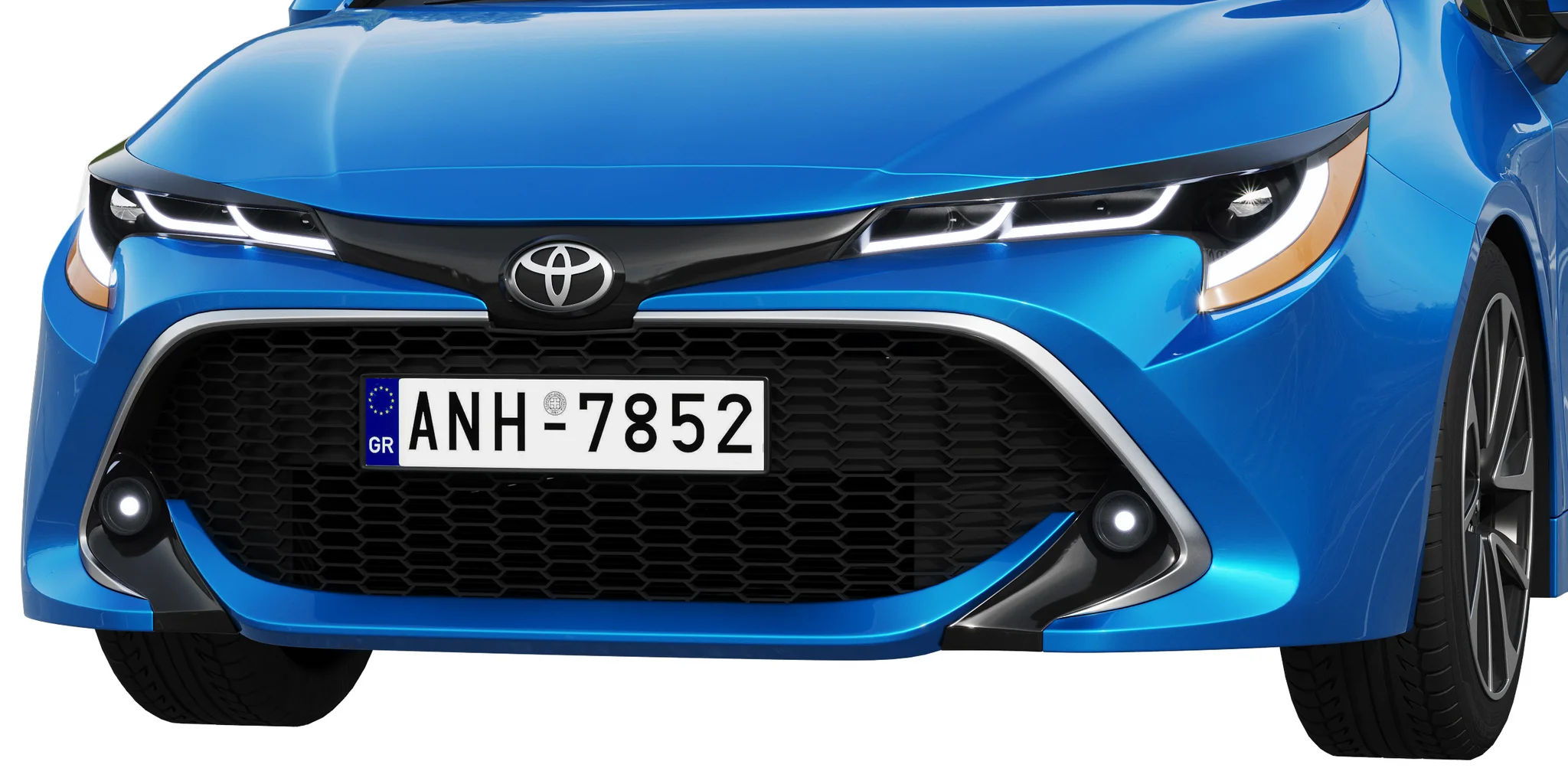 Toyota Corolla Hatchback, 3D model preview 2