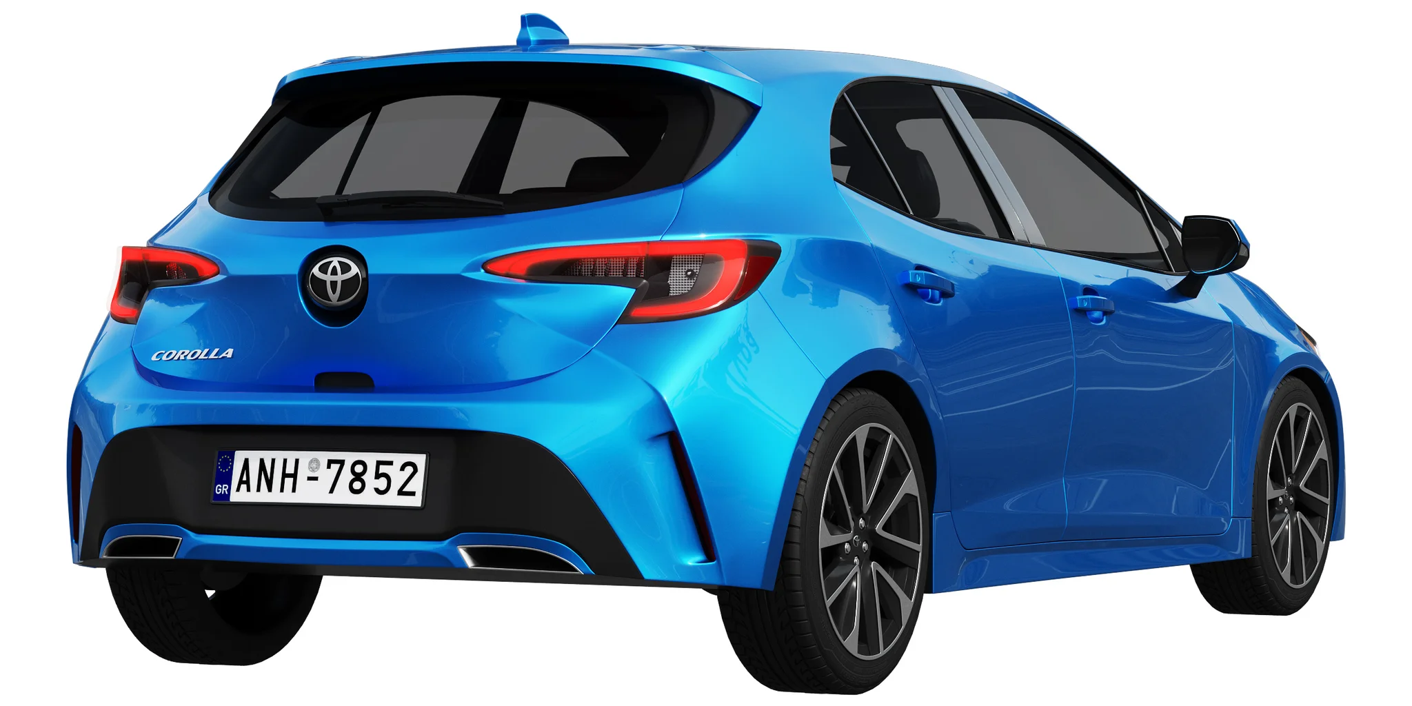 Toyota Corolla Hatchback, 3D model preview 6