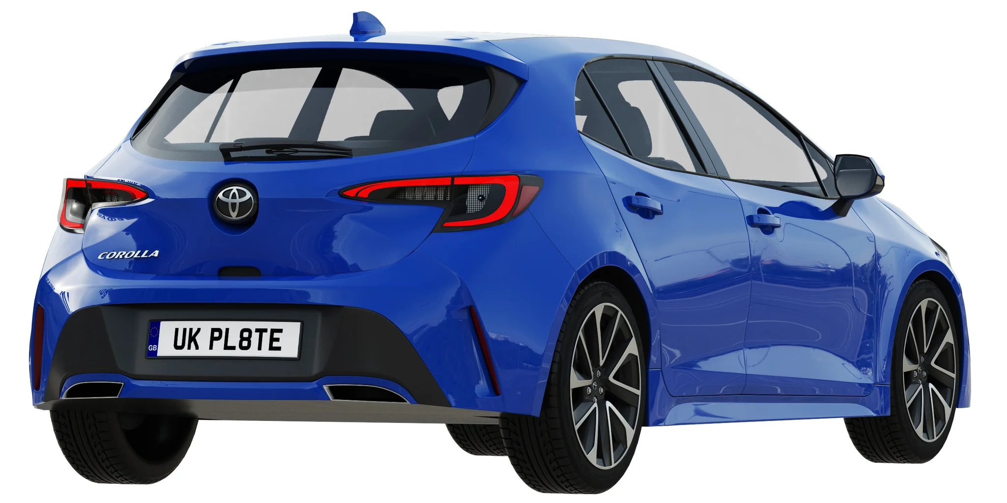 Toyota Corolla Hatchback, 3D model preview 9