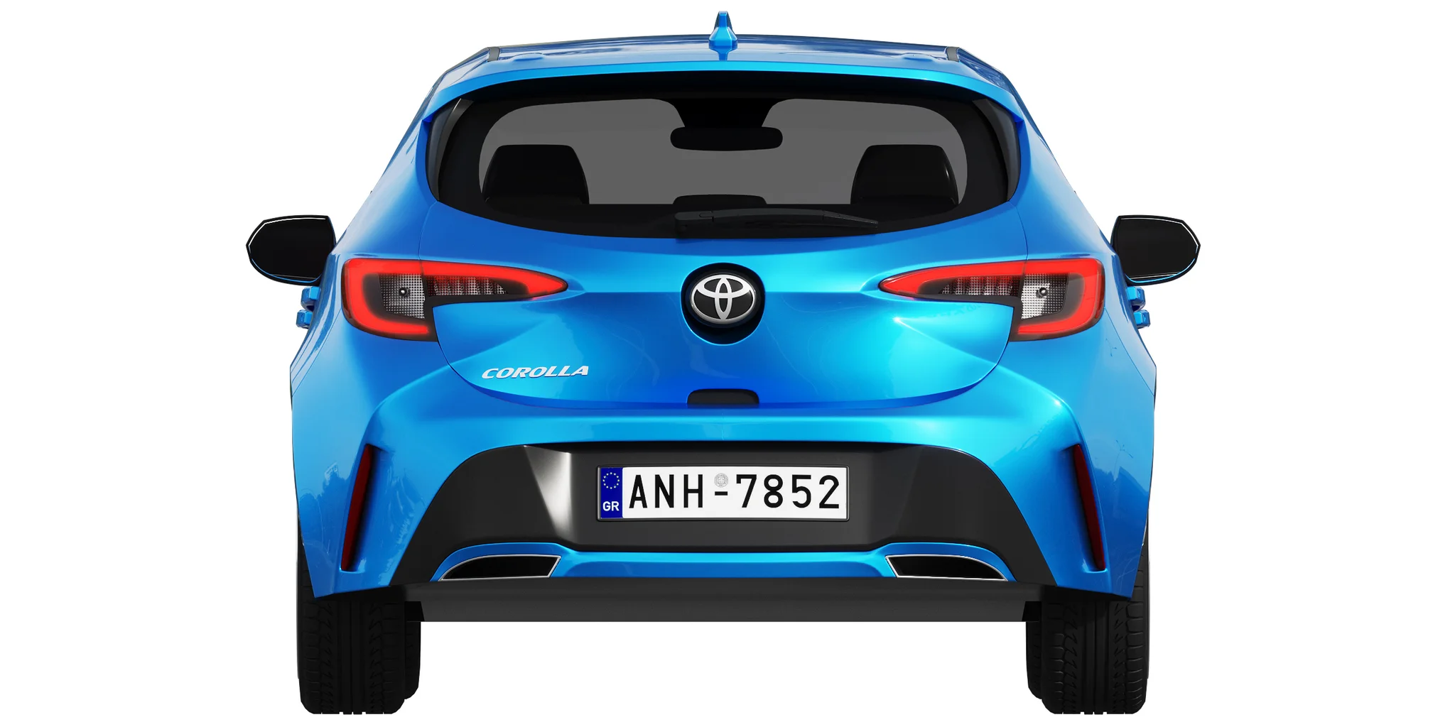 Toyota Corolla Hatchback, 3D model preview 10