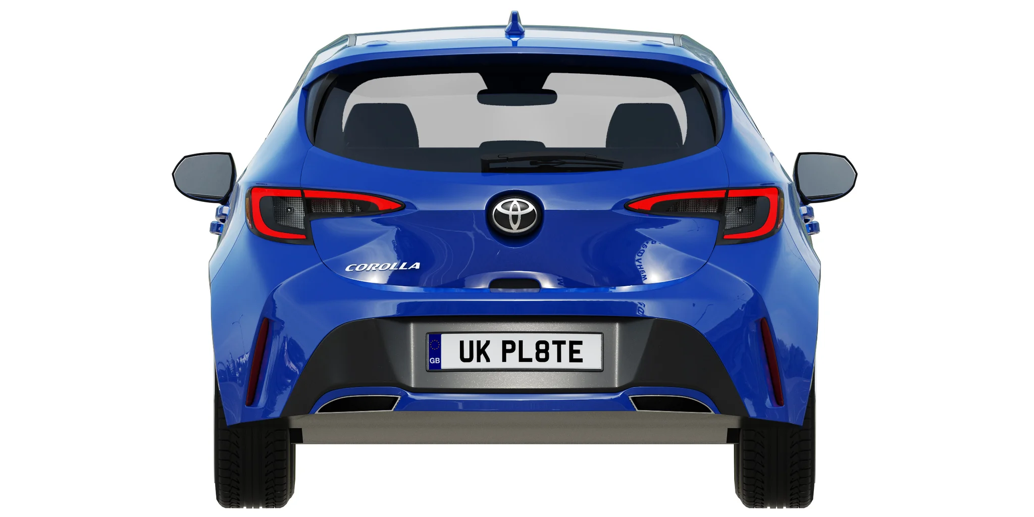 Toyota Corolla Hatchback, 3D model preview 11