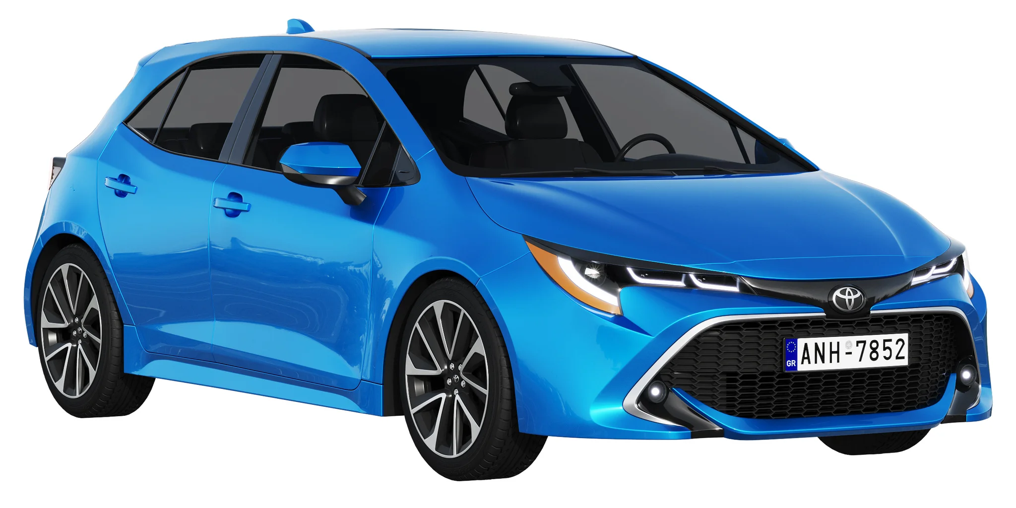 Toyota Corolla Hatchback, 3D model preview 15