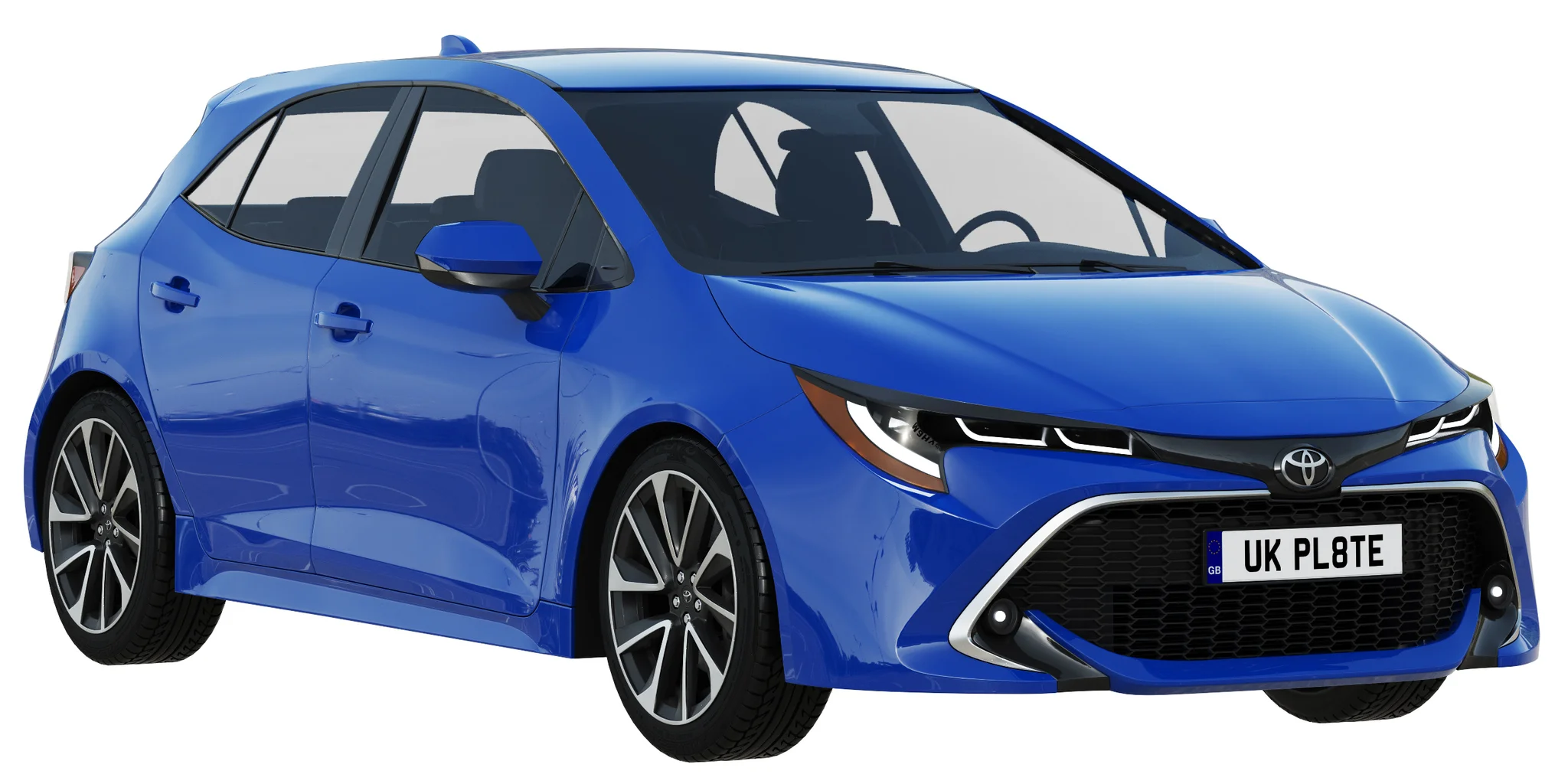 Toyota Corolla Hatchback, 3D model preview 19