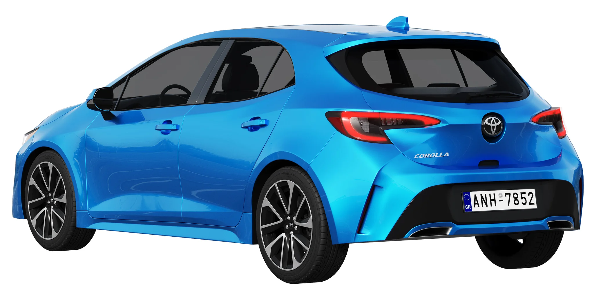 Toyota Corolla Hatchback, 3D model preview 22