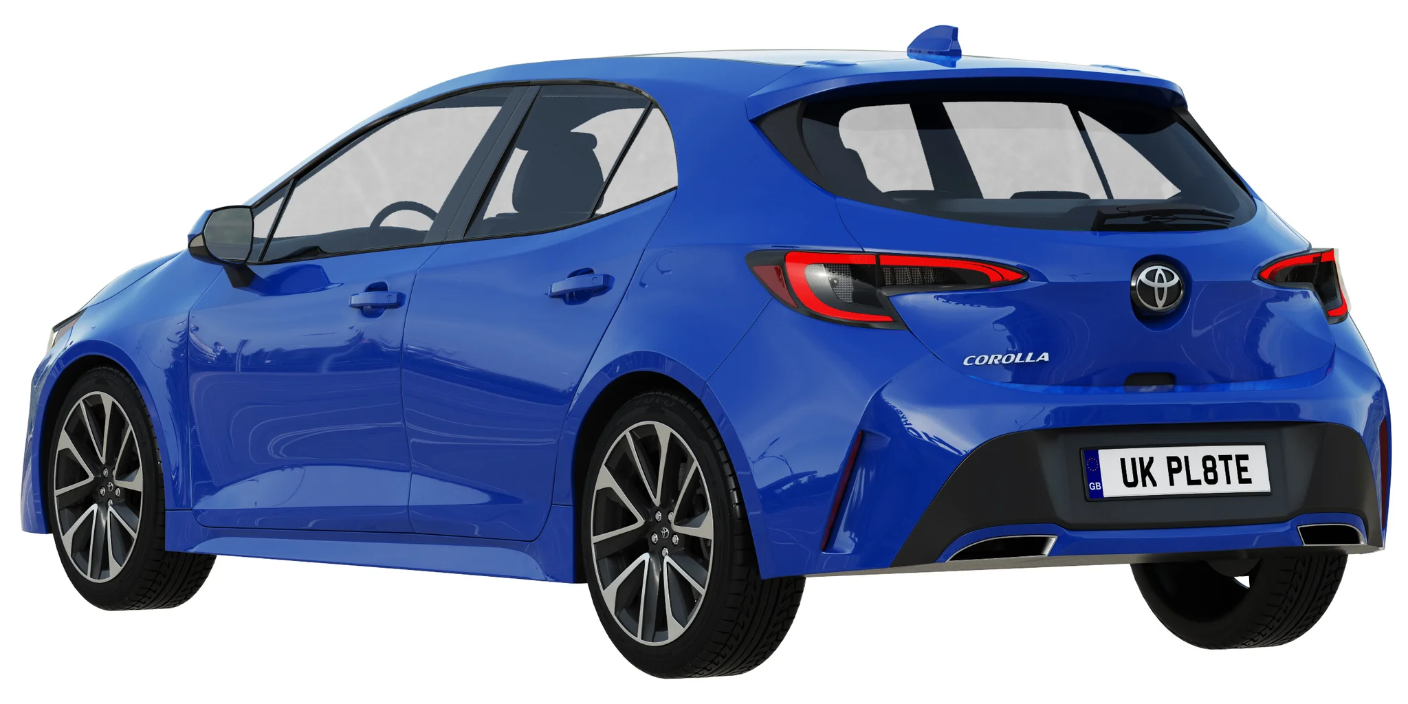 Toyota Corolla Hatchback, 3D model preview 24