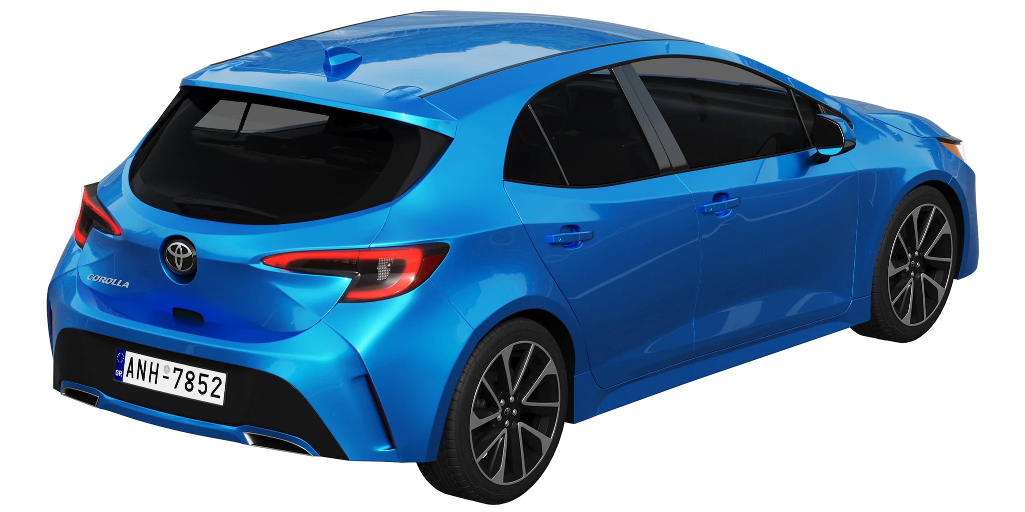 Toyota Corolla Hatchback, 3D model preview 35