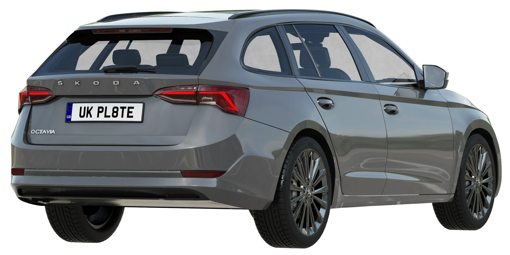 Skoda Octavia Combi, 3D model preview 9