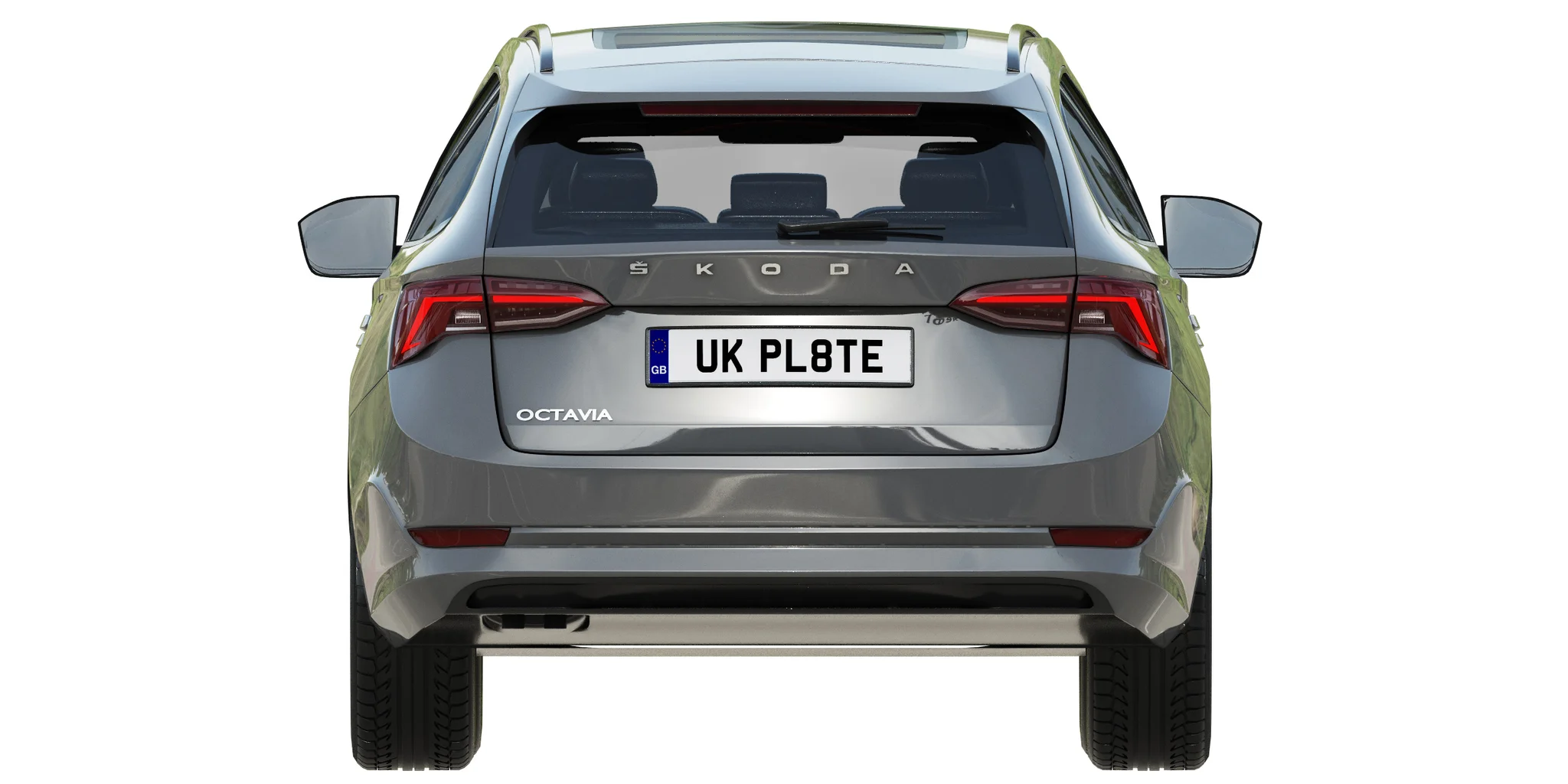 Skoda Octavia Combi, 3D model preview 11