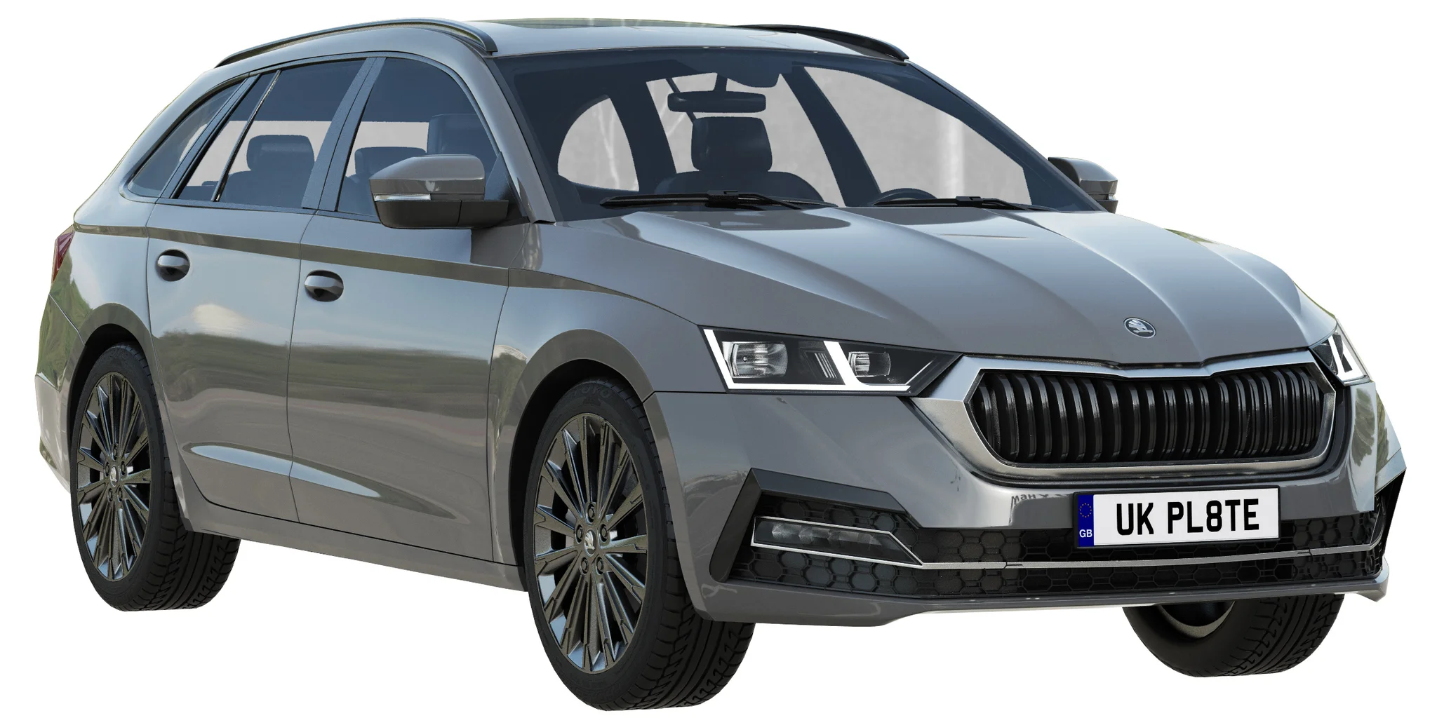 Skoda Octavia Combi, 3D model preview 19