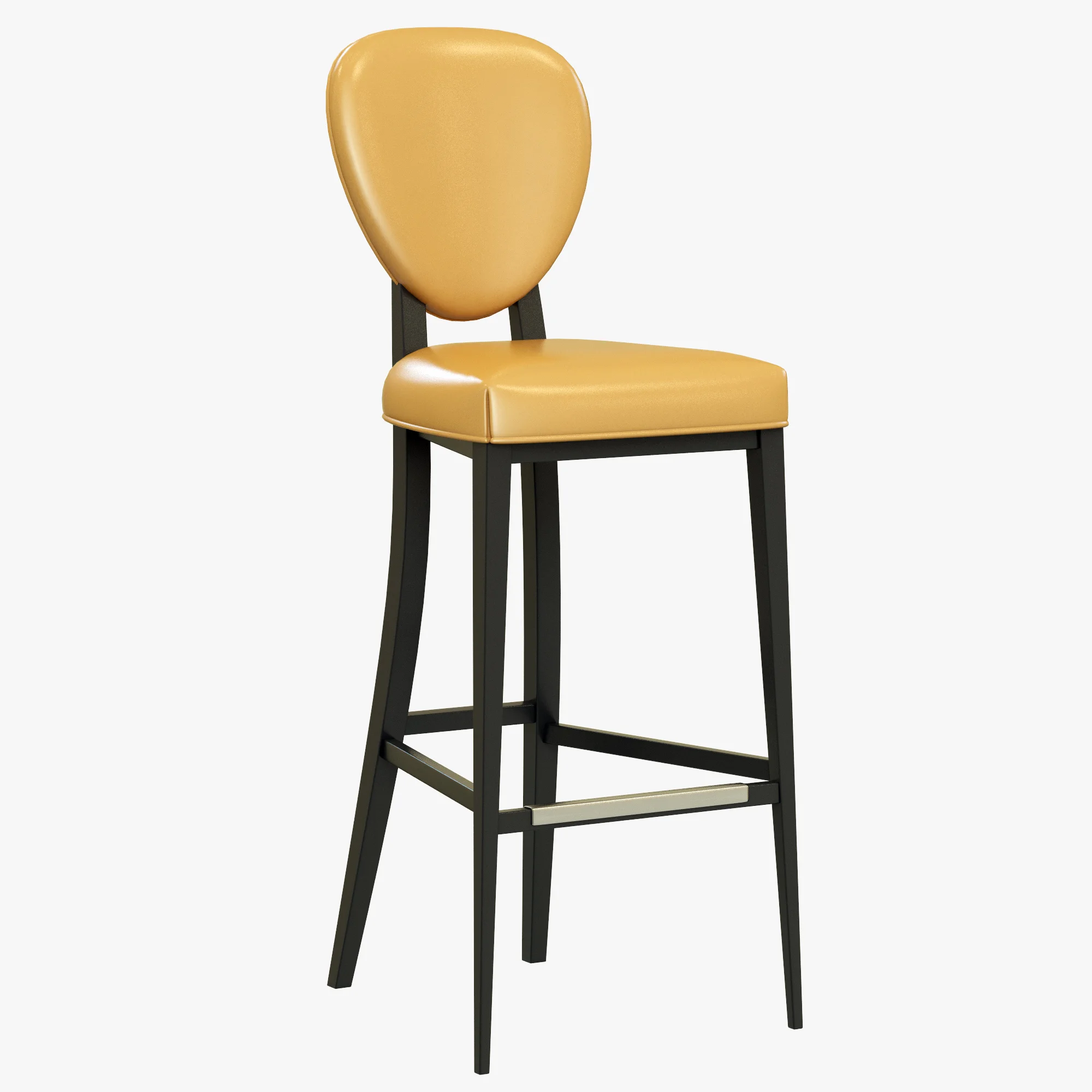 Montbel Bar Stool — 3D model preview 1