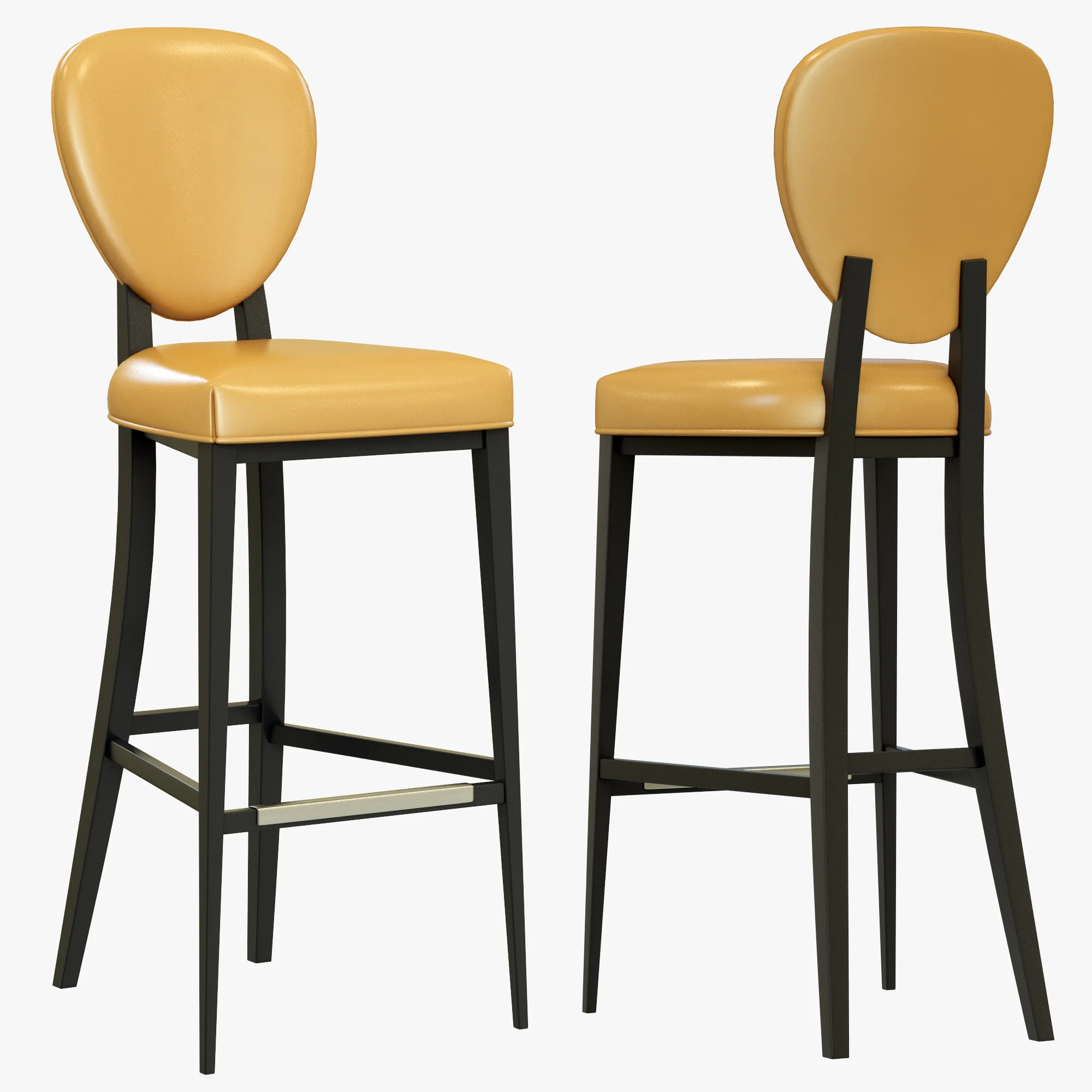 Montbel Bar Stool — 3D model preview 6