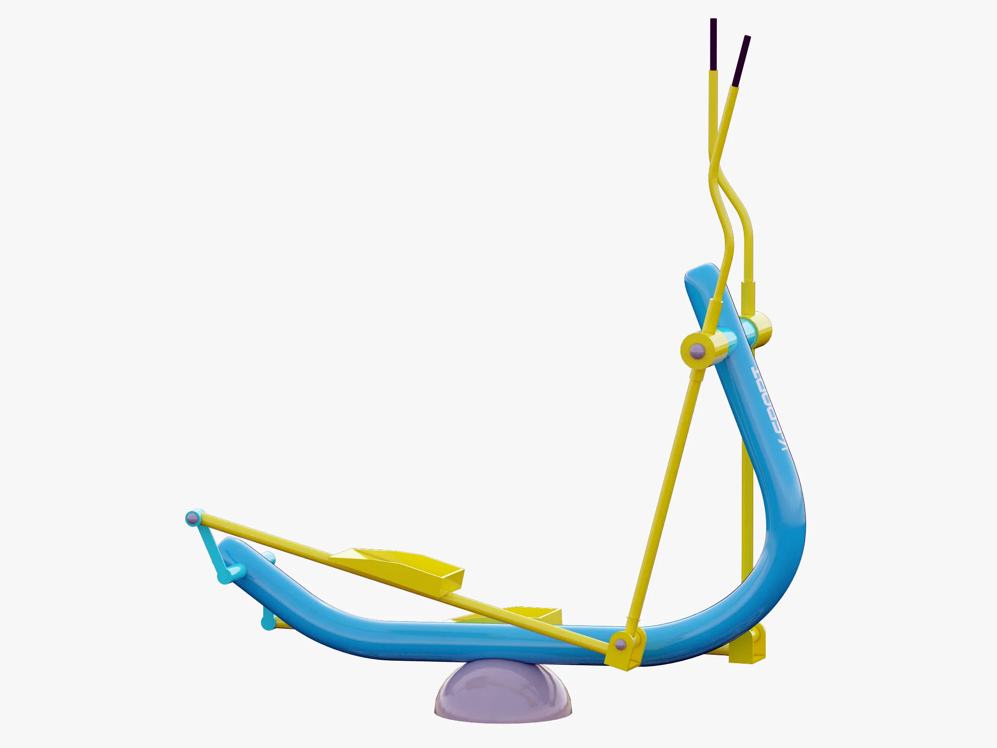 Outdoor Fitness Equipments Collection — 3D model preview 29