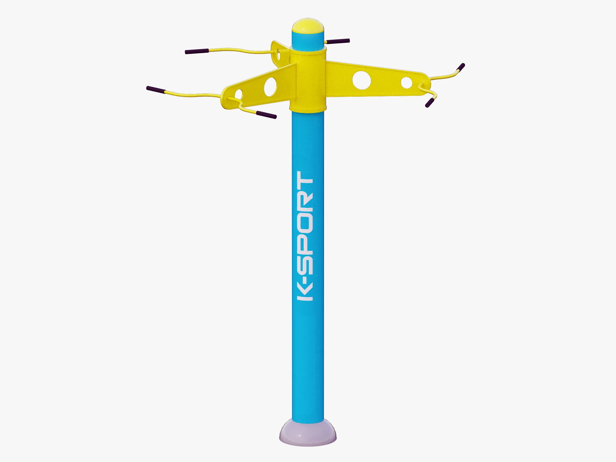 Outdoor Fitness Equipments Collection — 3D model preview 36
