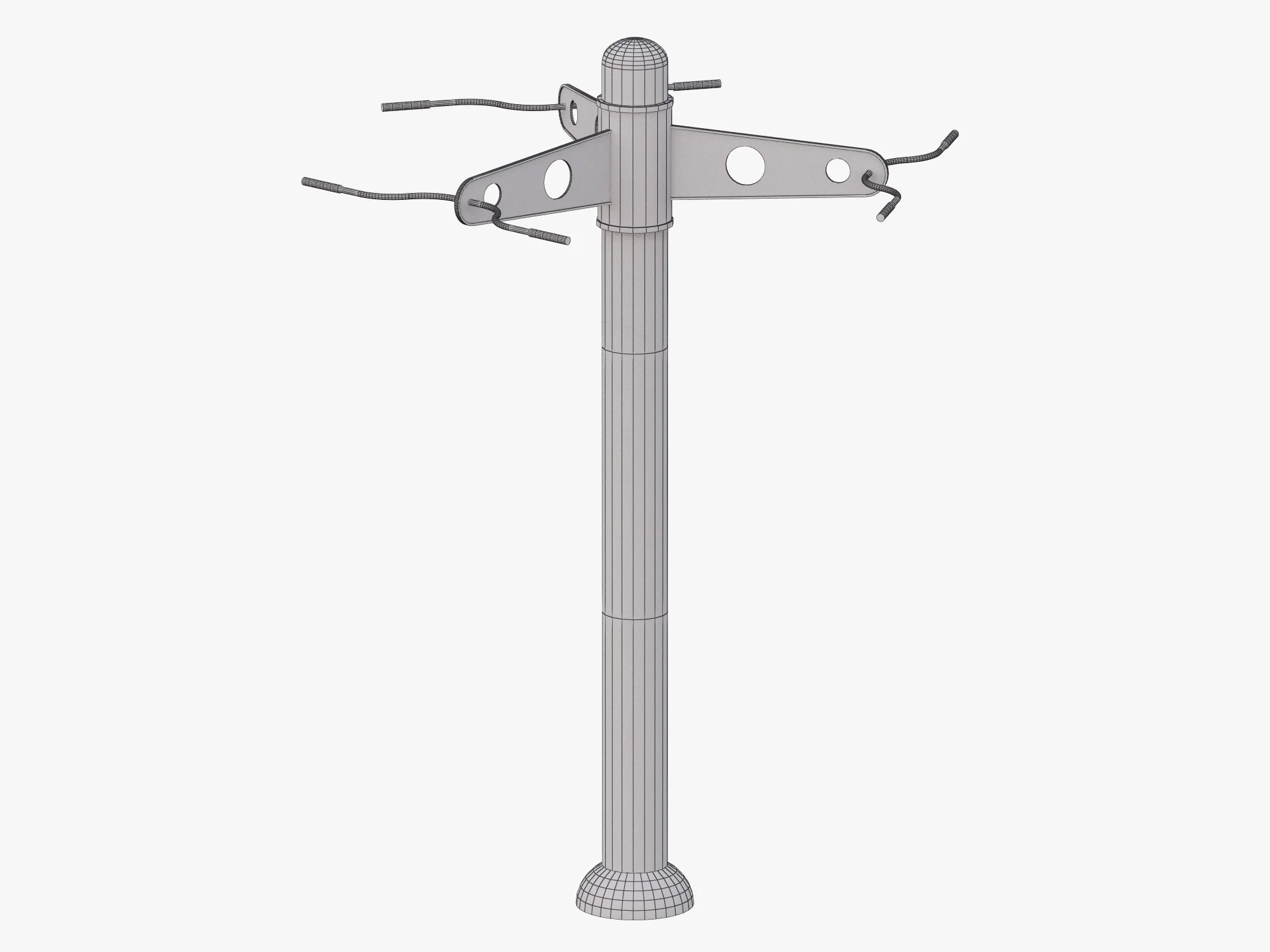 Outdoor Fitness Equipments Collection — 3D model preview 39