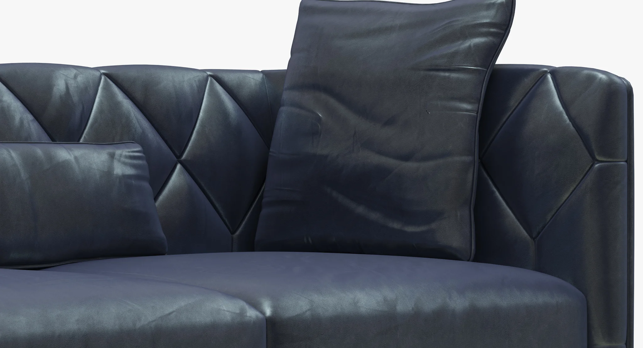 Roche Bobois UP TO DATE Large 3 Seat Sofa, 3D model preview 6