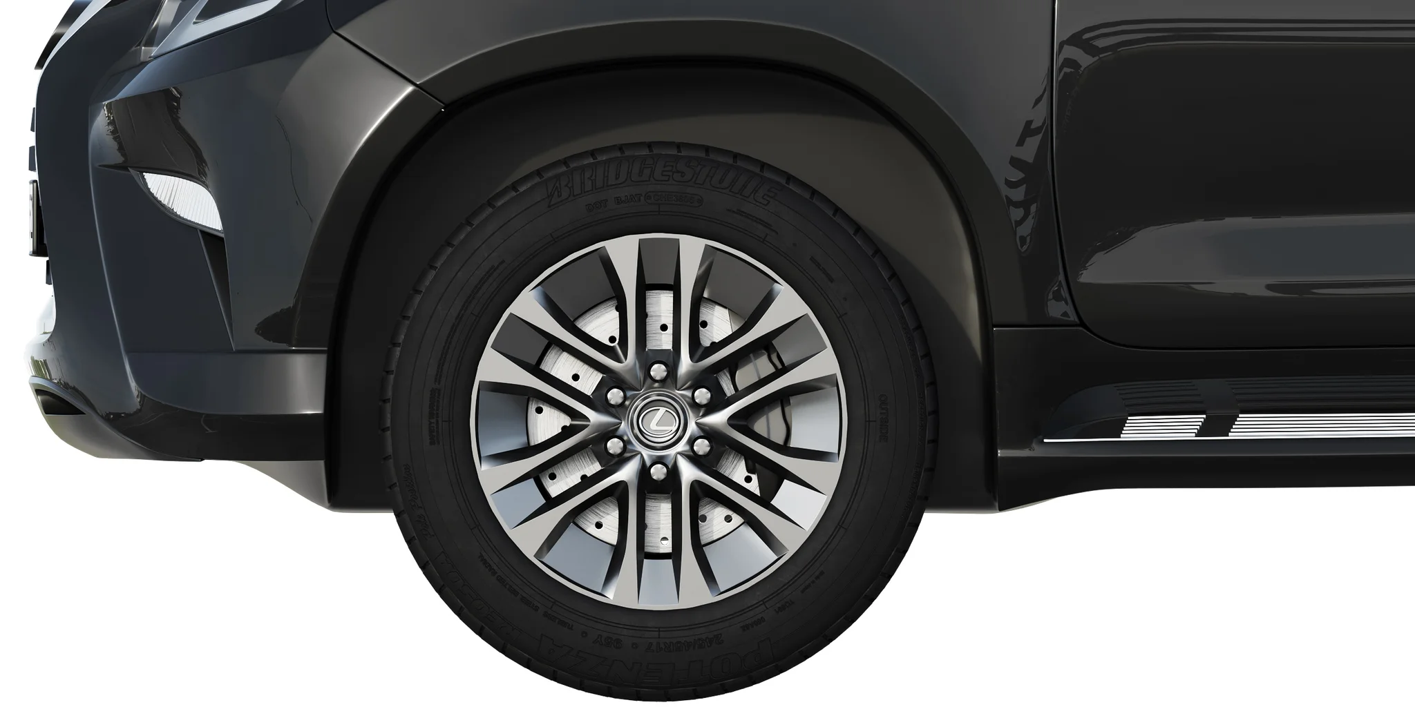 Lexus GX460, 3D model preview 1