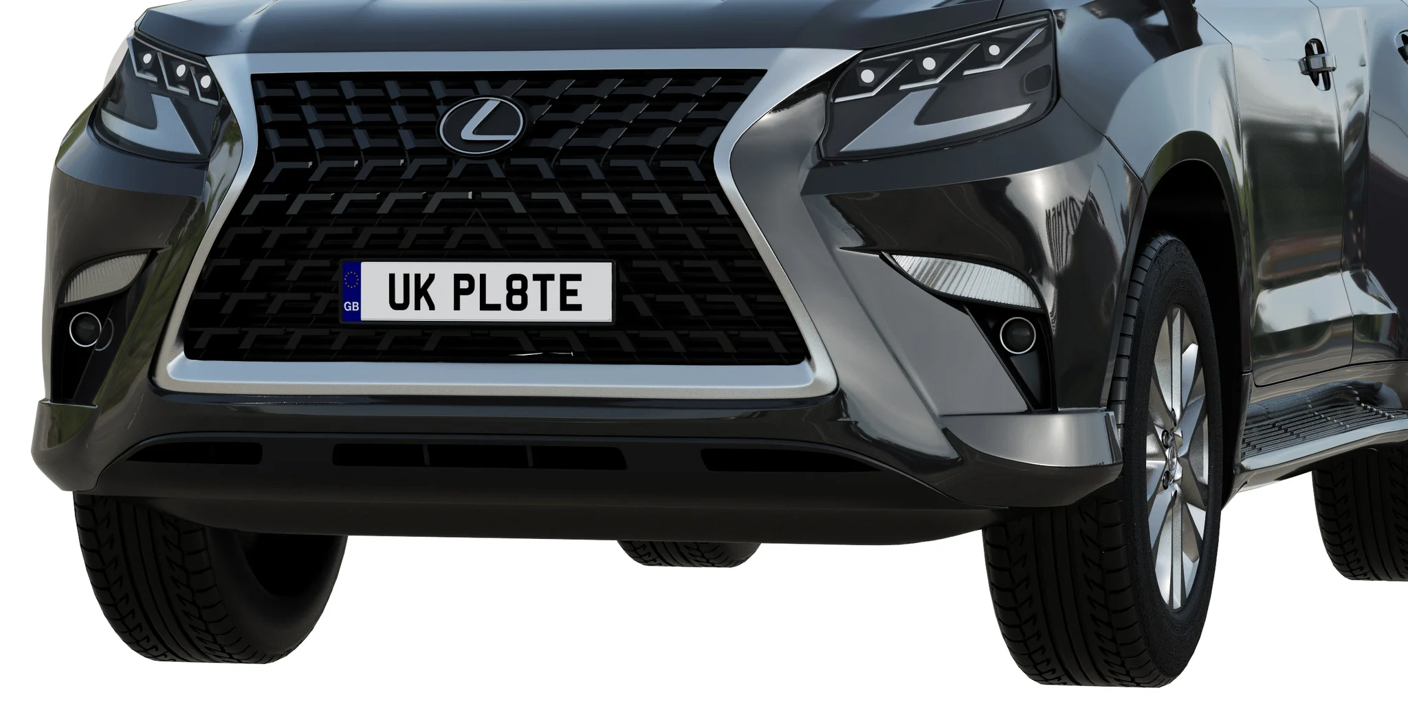 Lexus GX460, 3D model preview 4