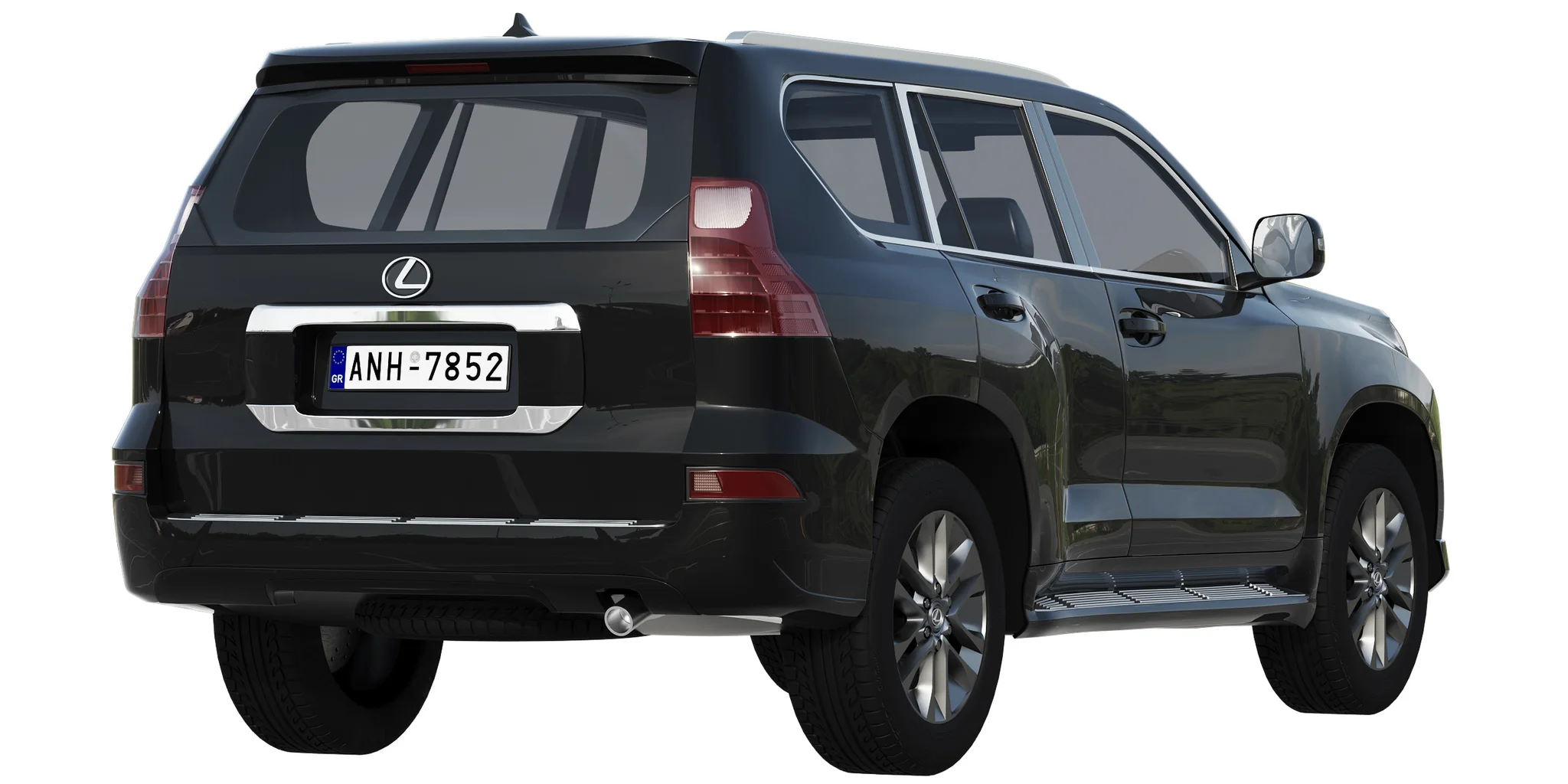 Lexus GX460, 3D model preview 6