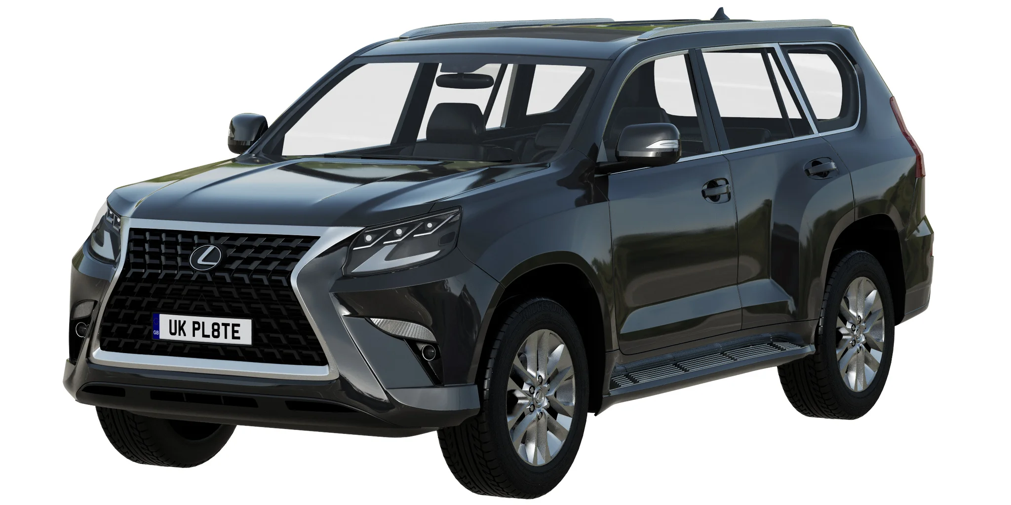 Lexus GX460, 3D model preview 13