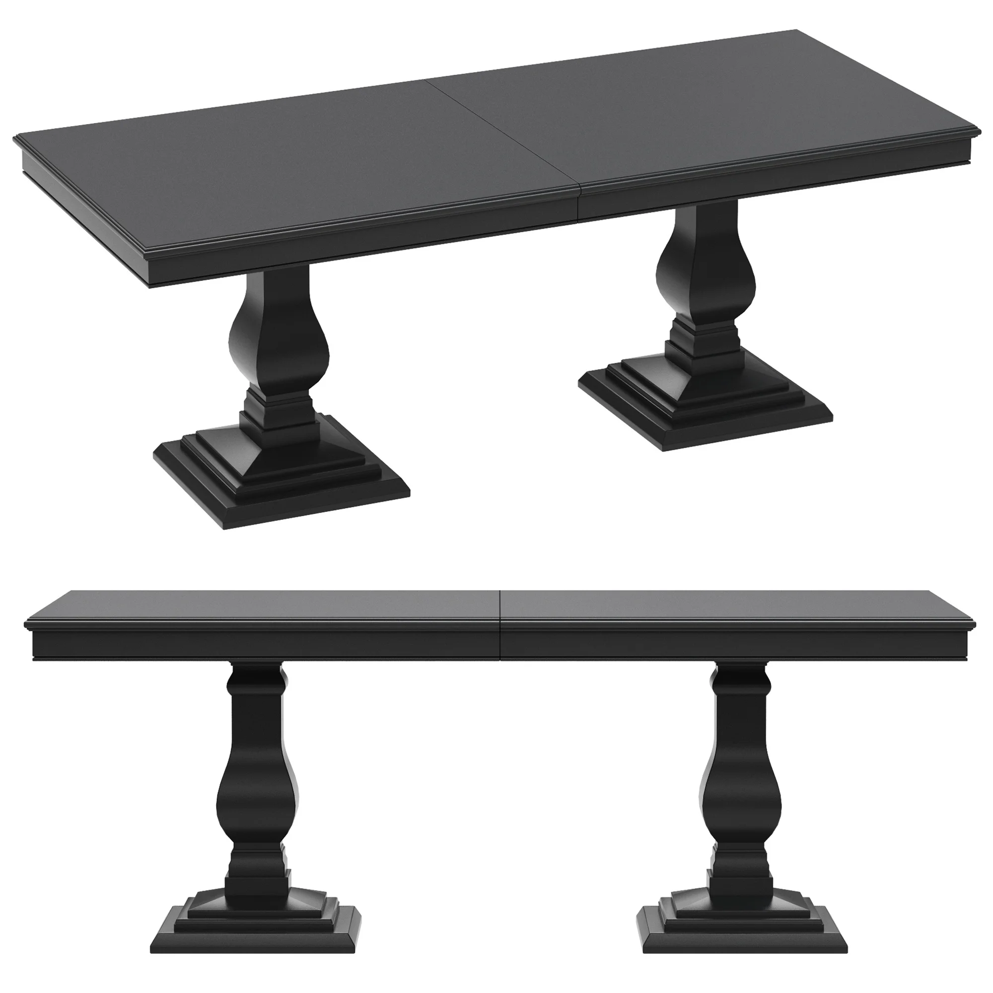 Dantone Home Table 2 — 3D model preview 2