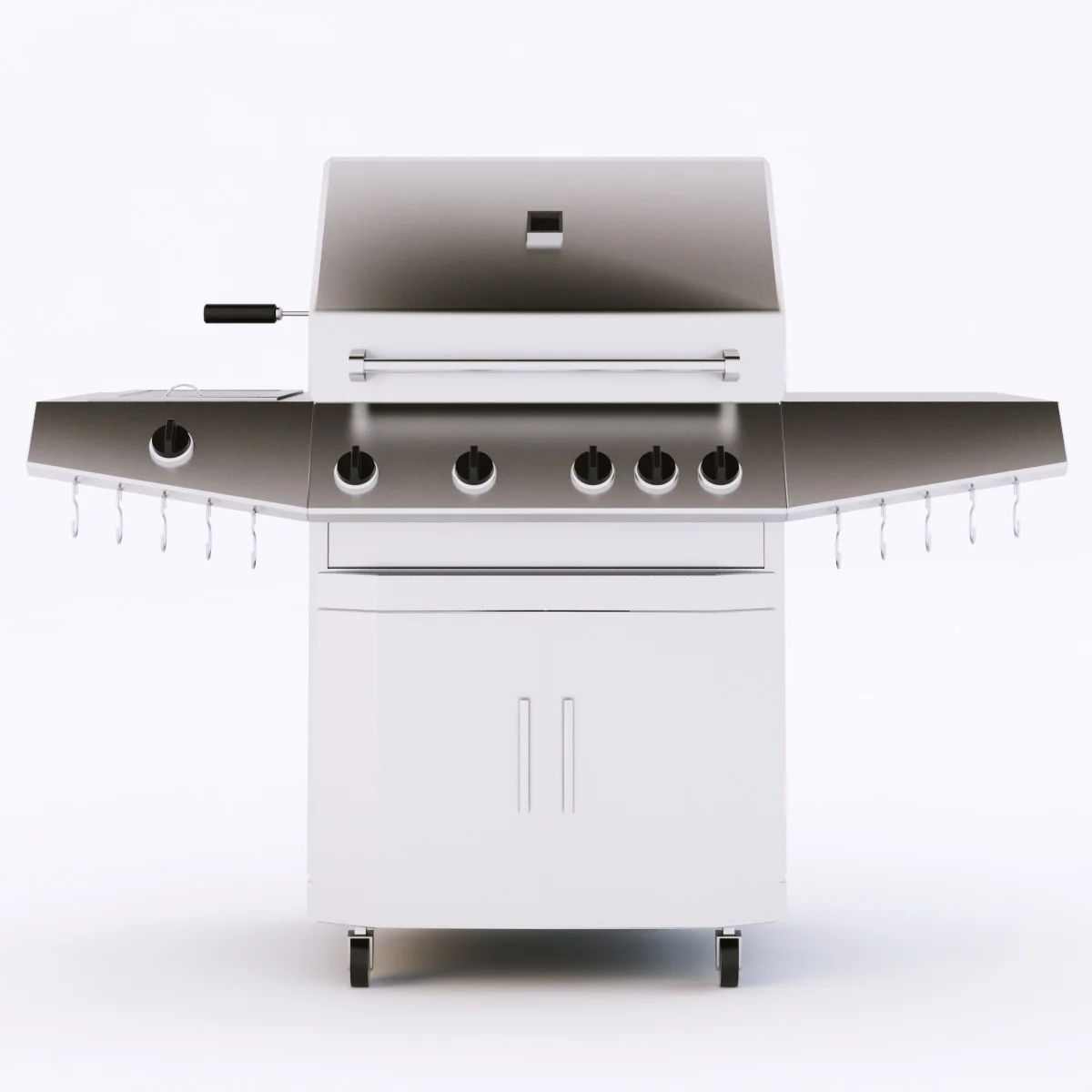 Gas Grill — 3D model preview 2