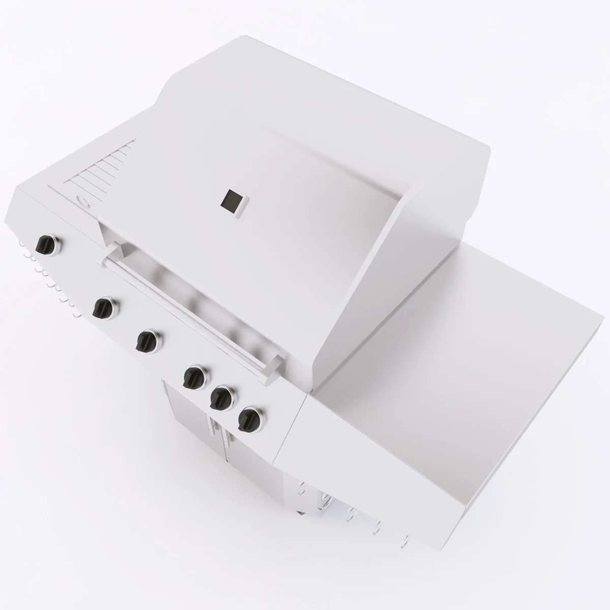Gas Grill — 3D model preview 6
