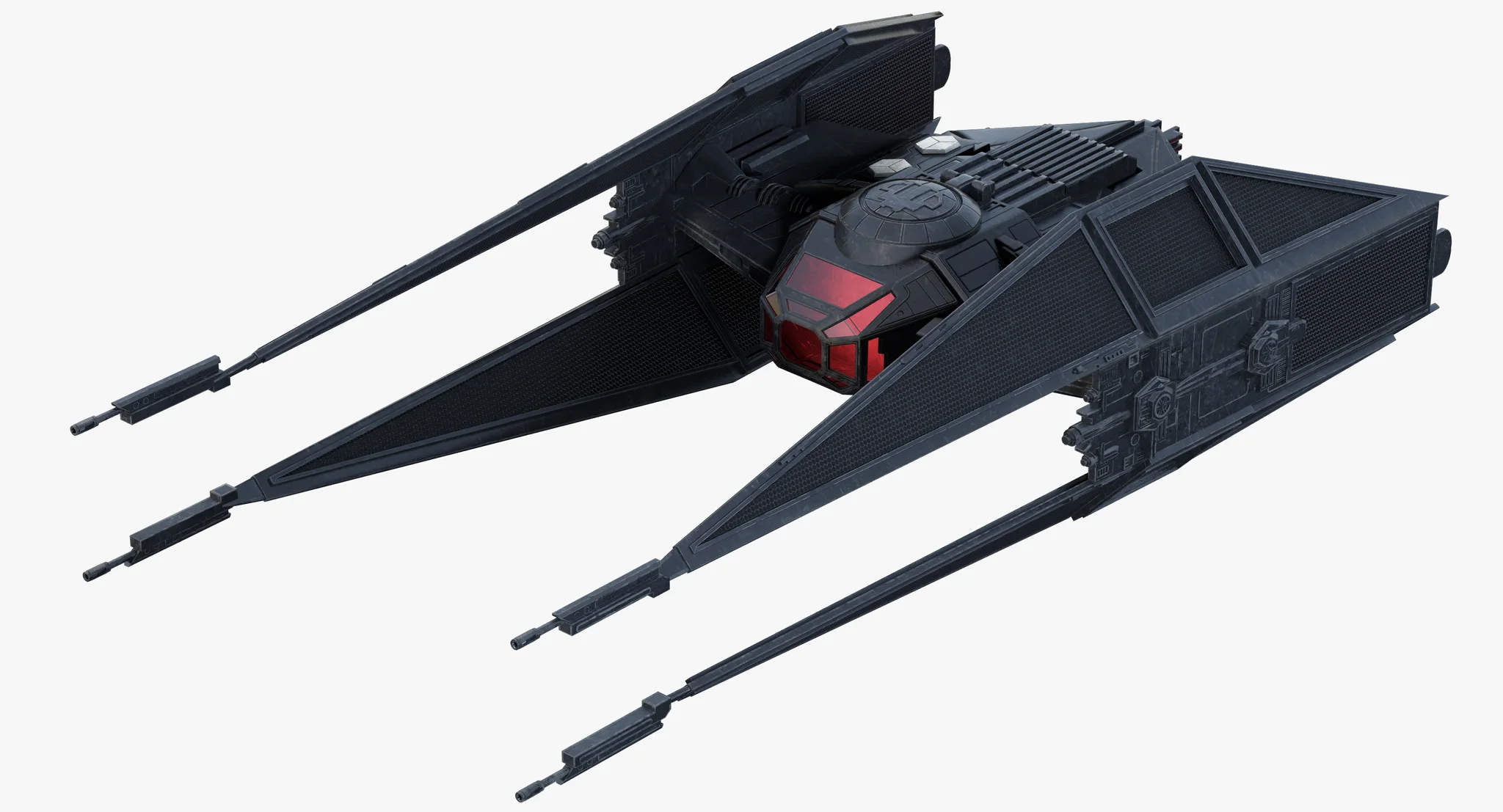 Kylo Ren'S TIE Silencer