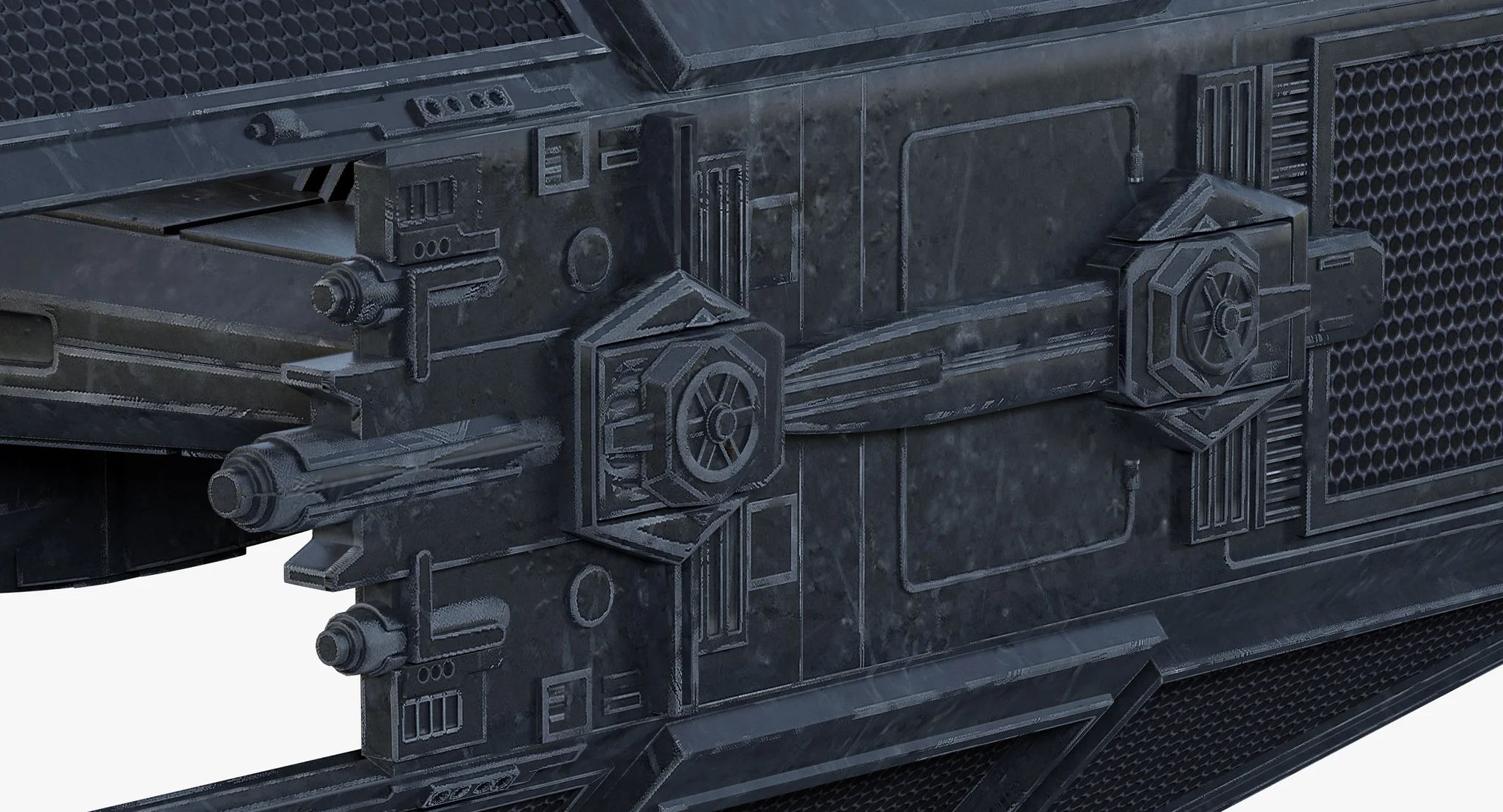 Kylo Ren'S TIE Silencer — 3D model preview 25