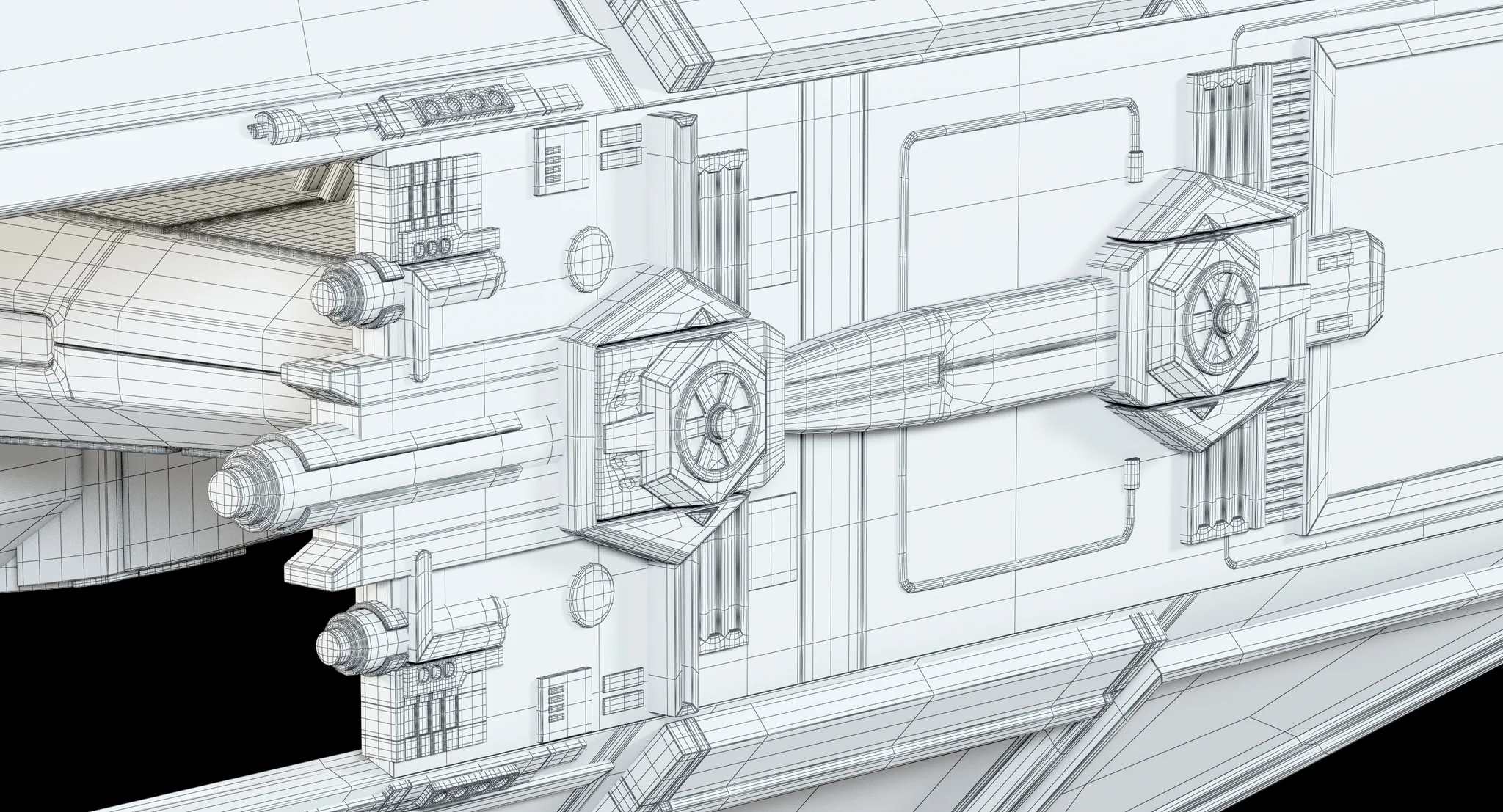 Kylo Ren'S TIE Silencer — 3D model preview 26