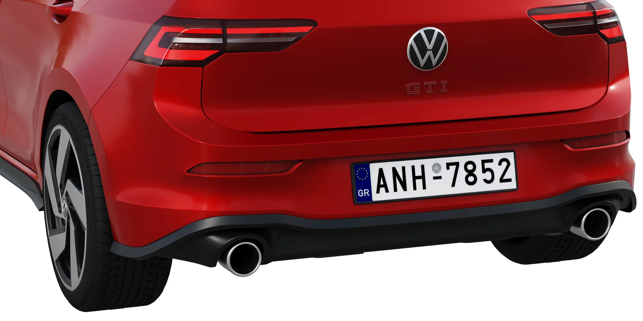 Volkswagen Golf 8 Gti, 3D model preview 24