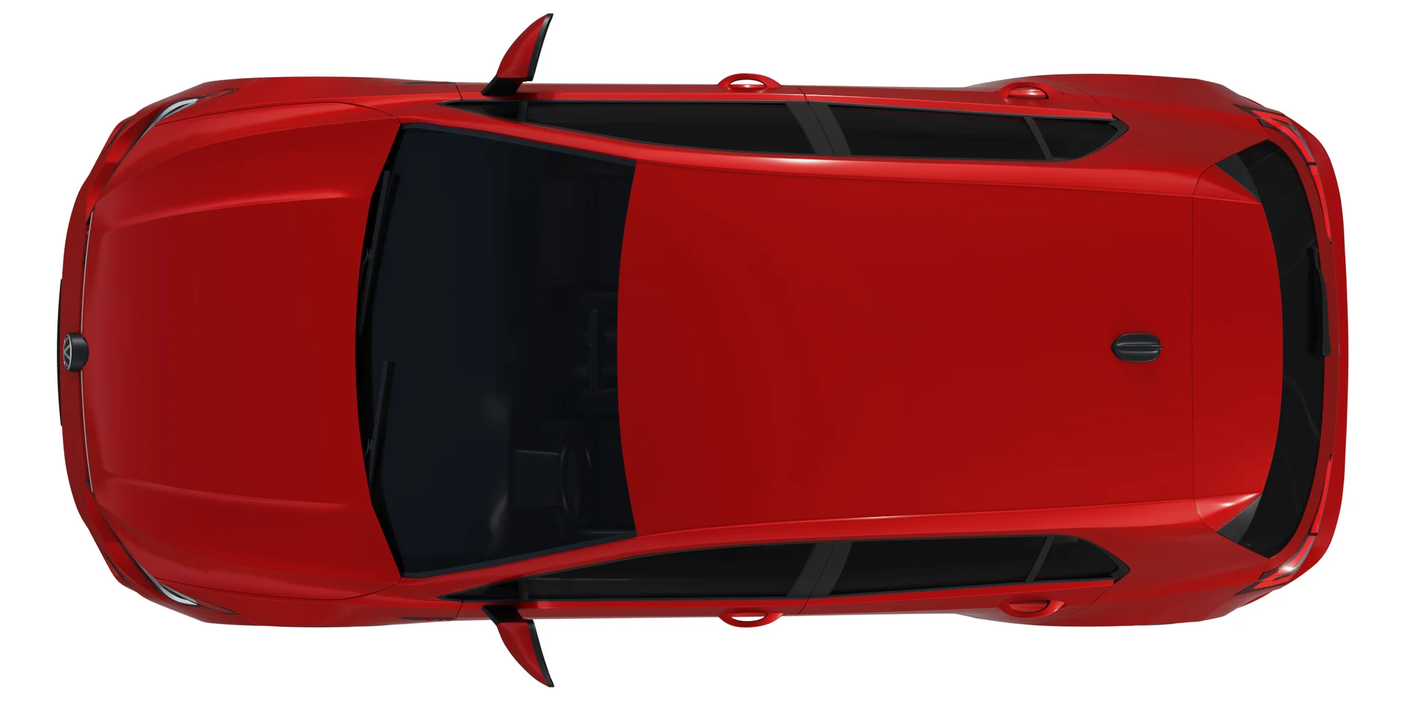 Volkswagen Golf 8 Gti, 3D model preview 30