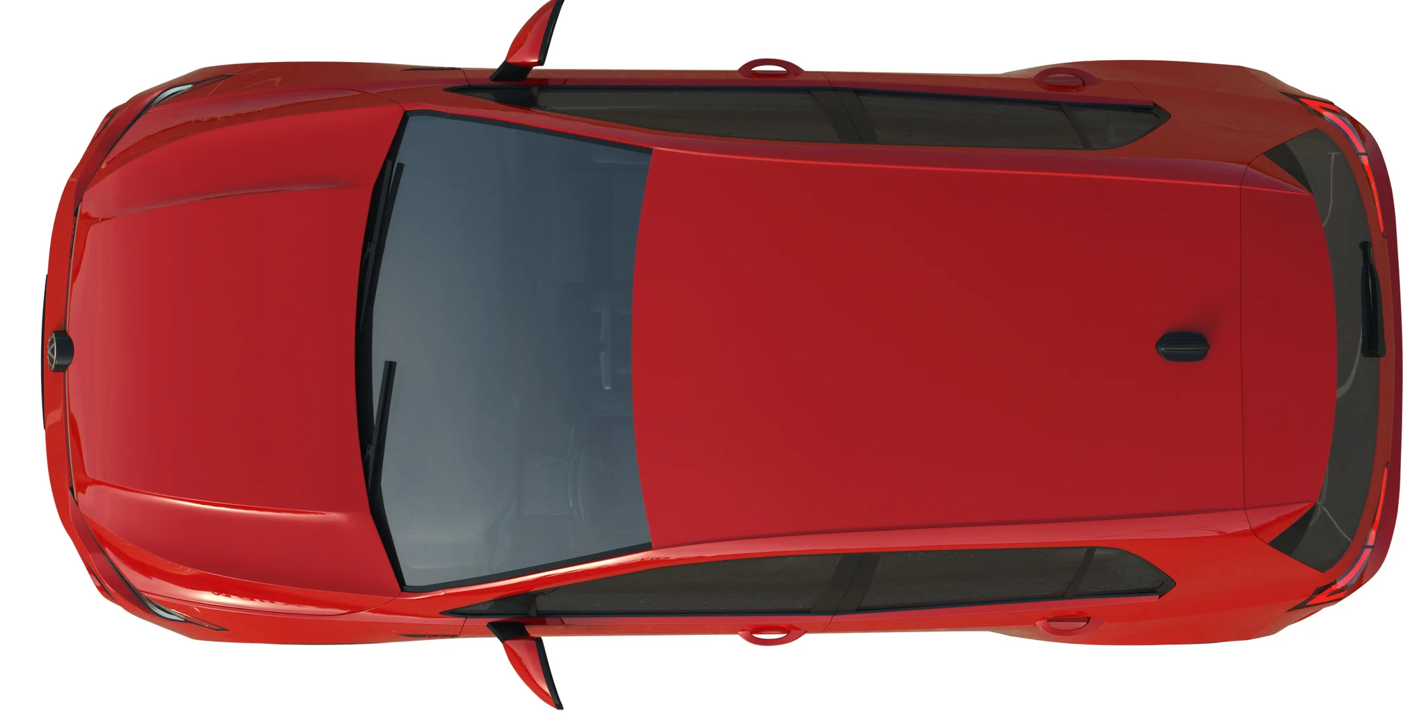 Volkswagen Golf 8 Gti, 3D model preview 31