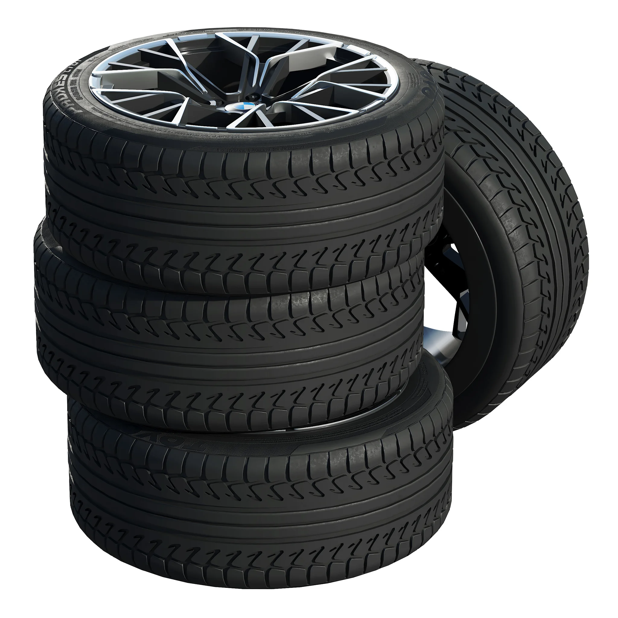 BMW Tires 2 — 3D model preview 3