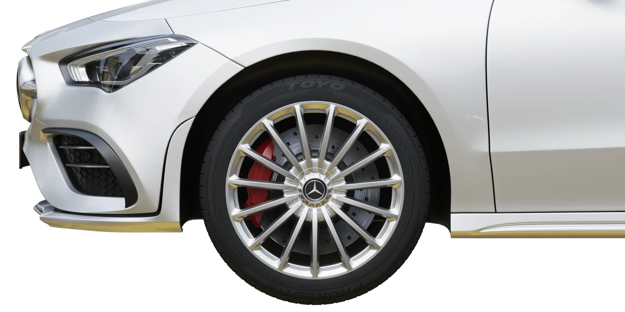 Mercedes Benz CLA 250, 3D model preview 1
