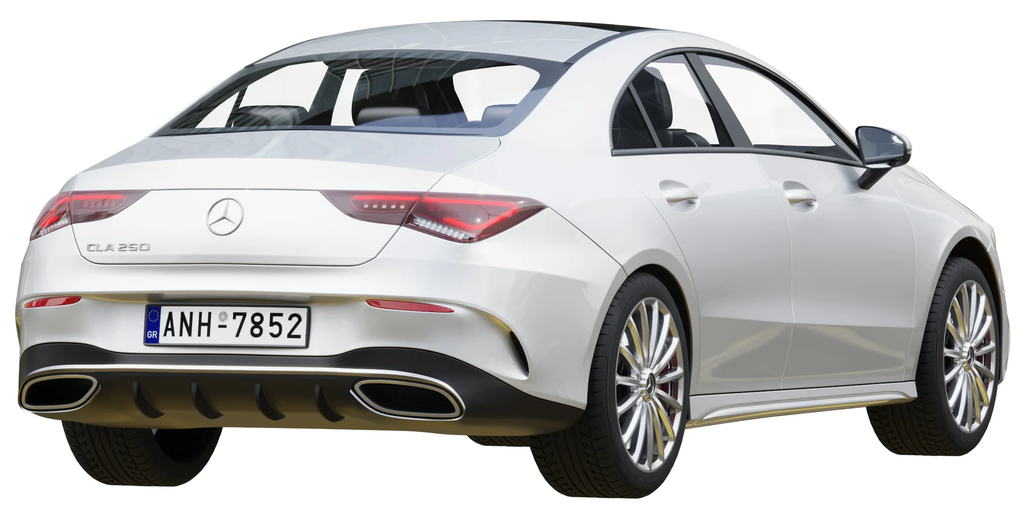 Mercedes Benz CLA 250, 3D model preview 6