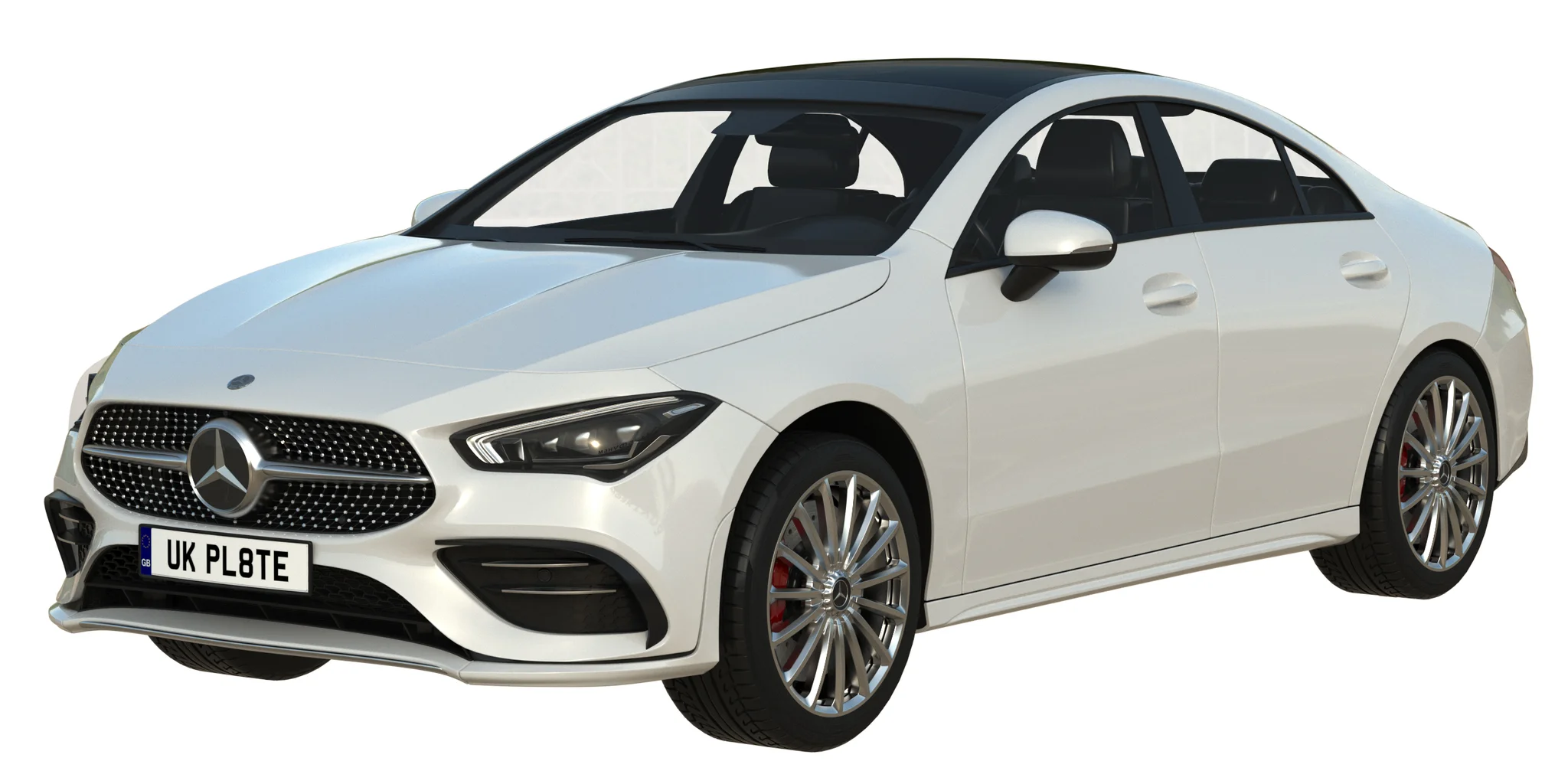 Mercedes Benz CLA 250, 3D model preview 13